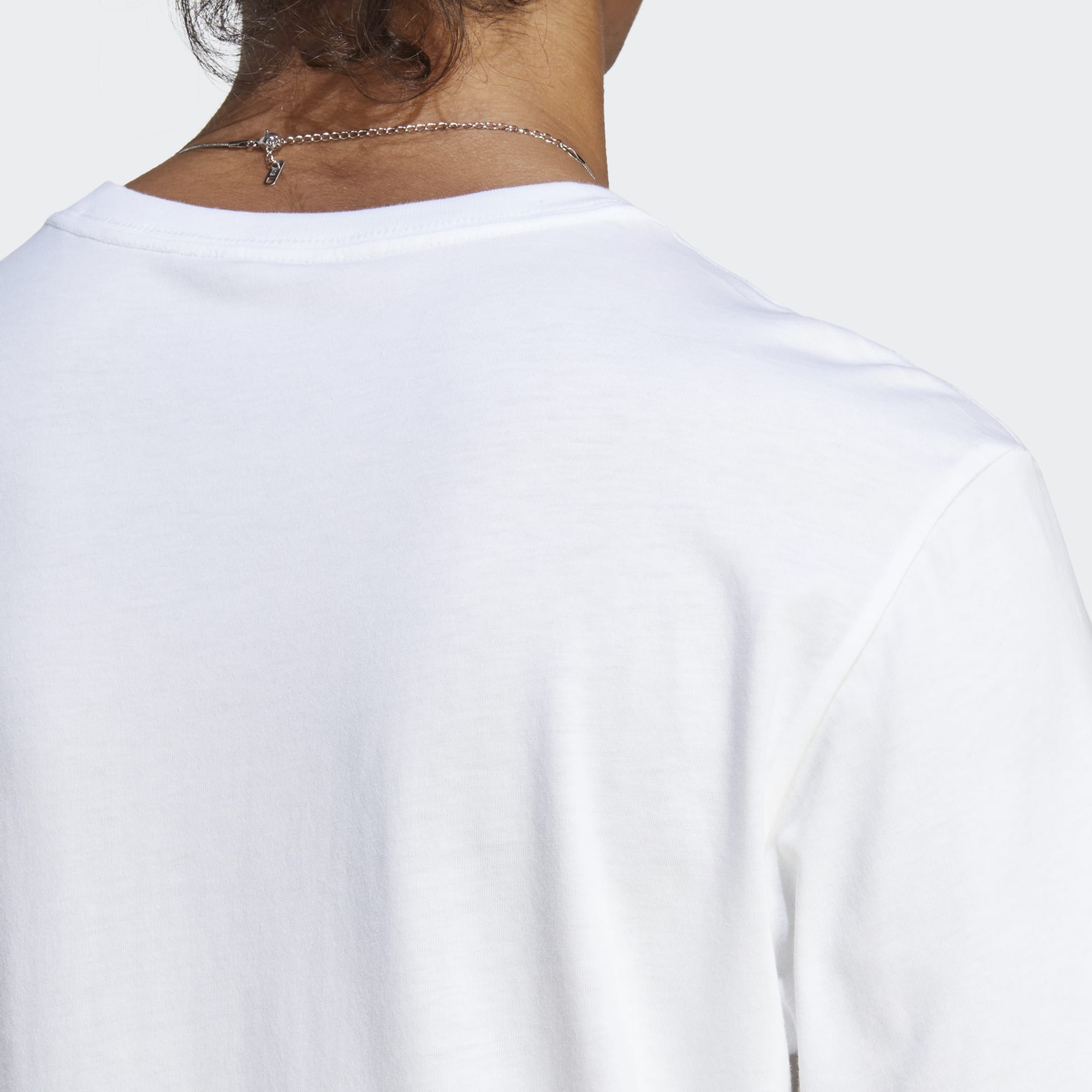 Men's Clothing - Essentials Single Jersey Embroidered Small Logo Tee - White  | adidas Saudi Arabia