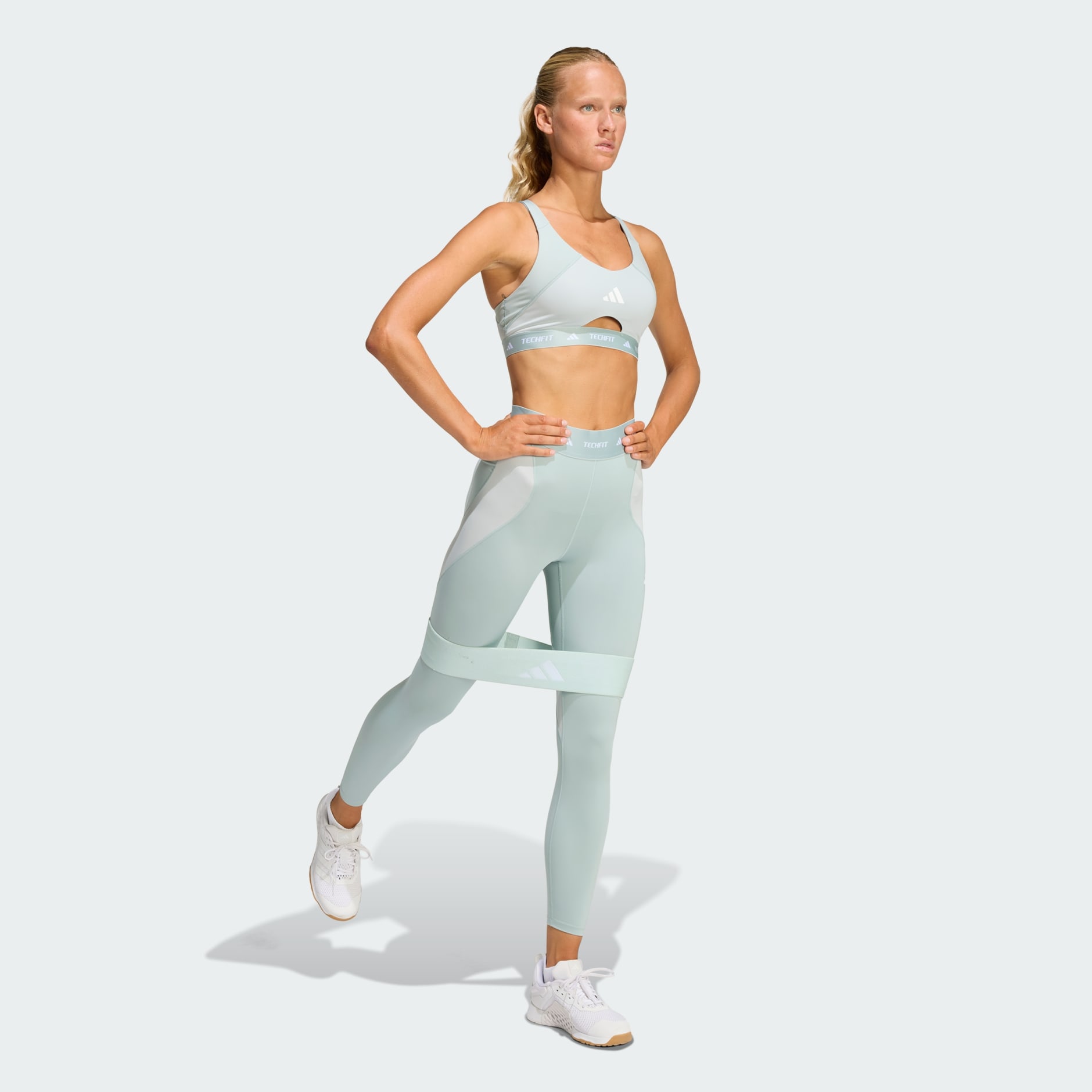 Techfit Workout Color Block 7/8 Leggings