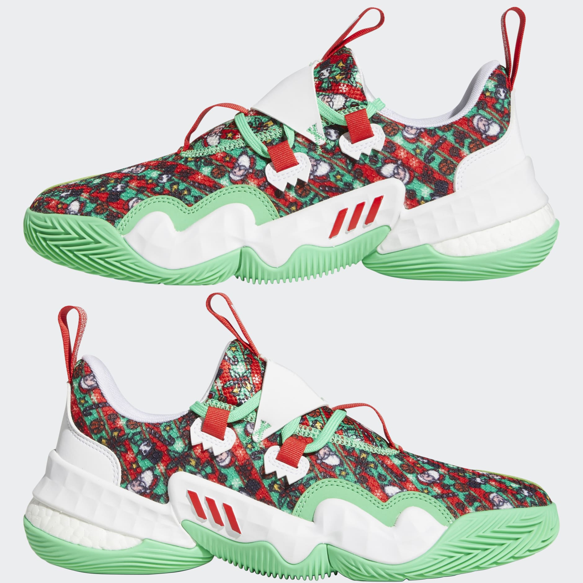 adidas Trae Young 1 Christmas Shoes Green adidas QA