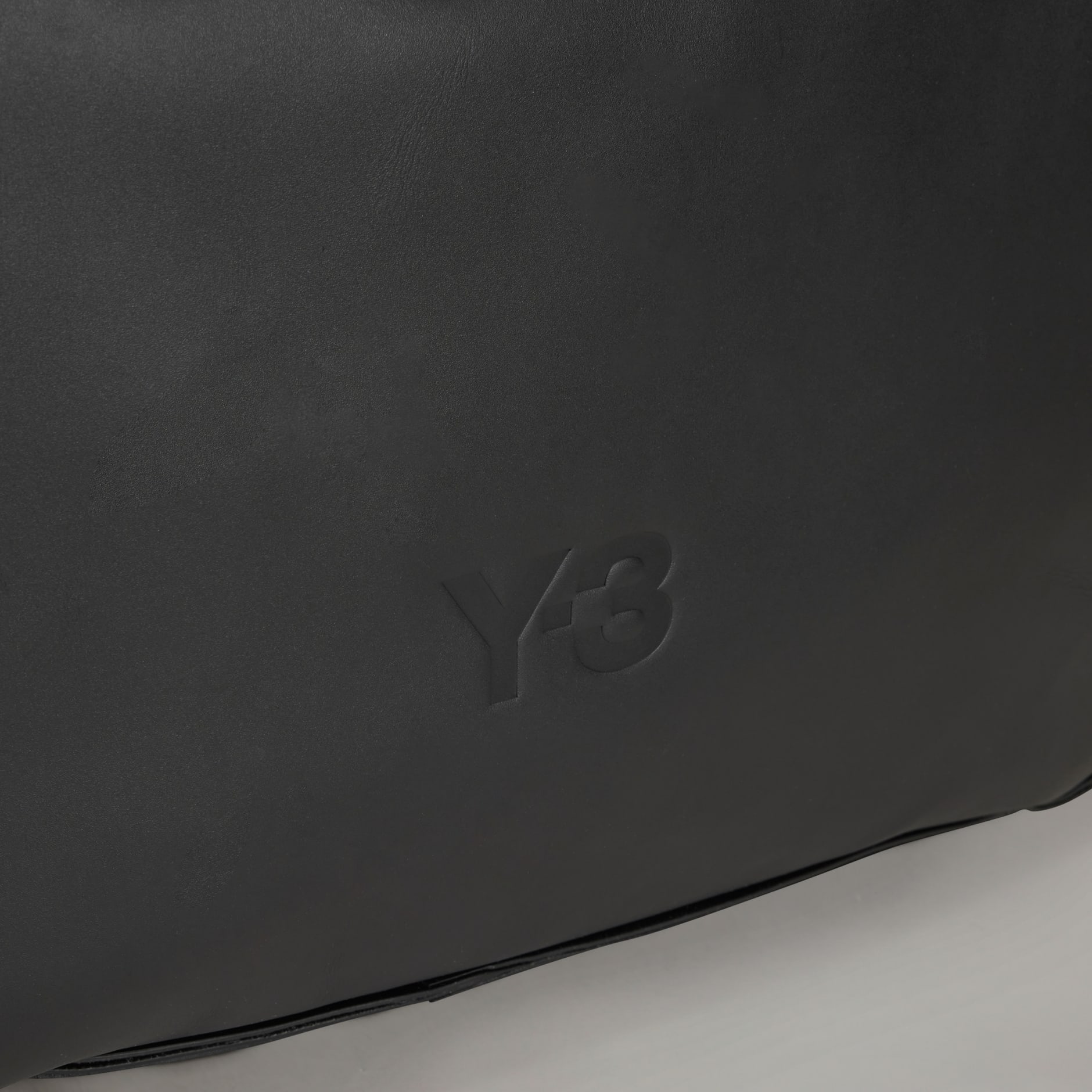Y-3 Leather Airliner Bag