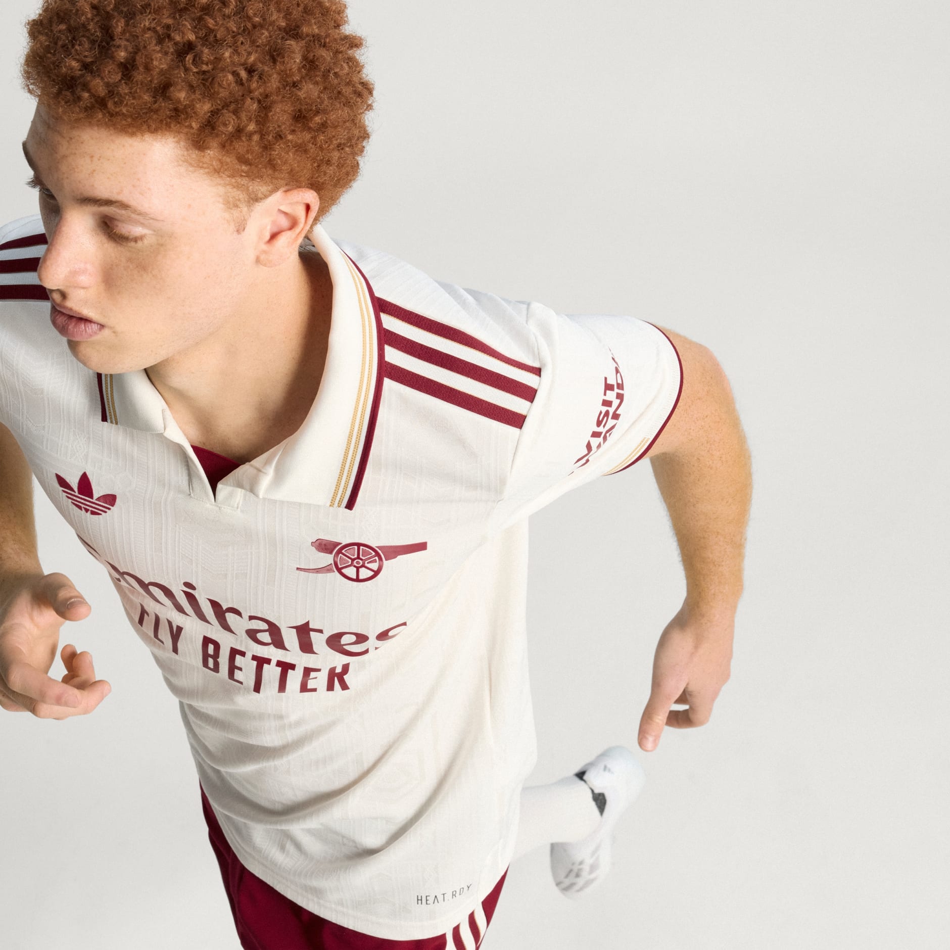 Clothing - Arsenal 25/26 Third Authentic Jersey - White | adidas Oman