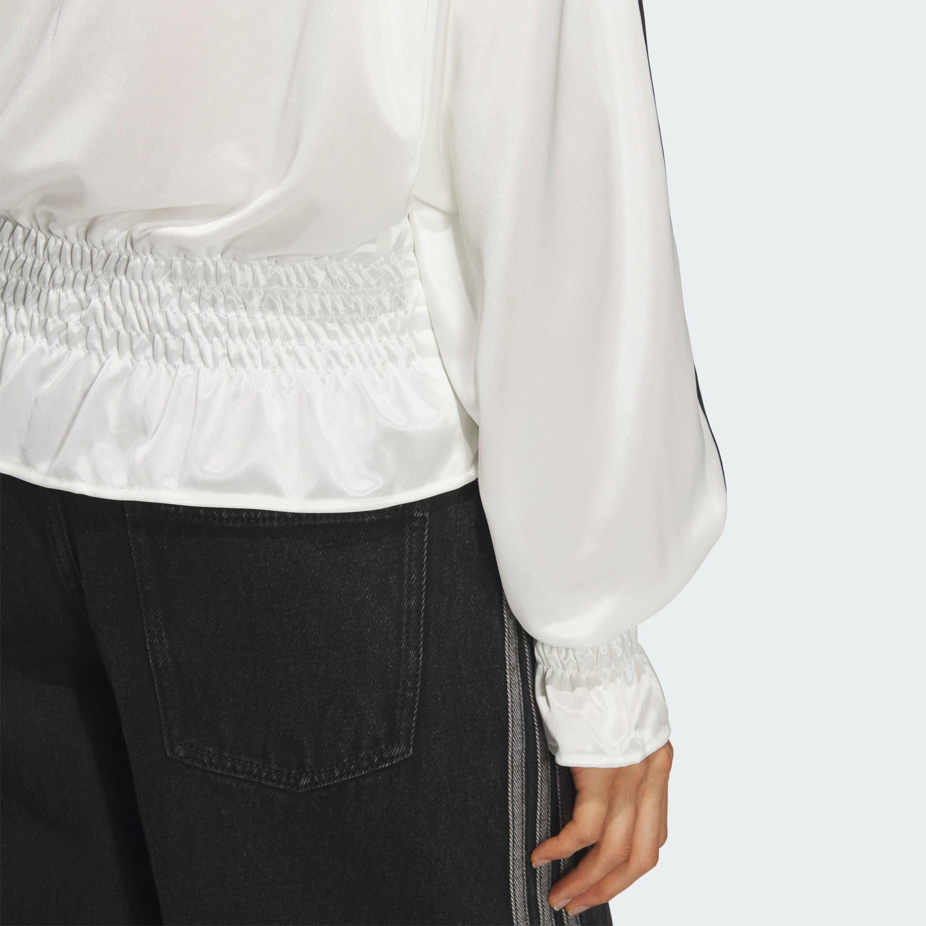 SMOCKED 汗布長袖 T 裇