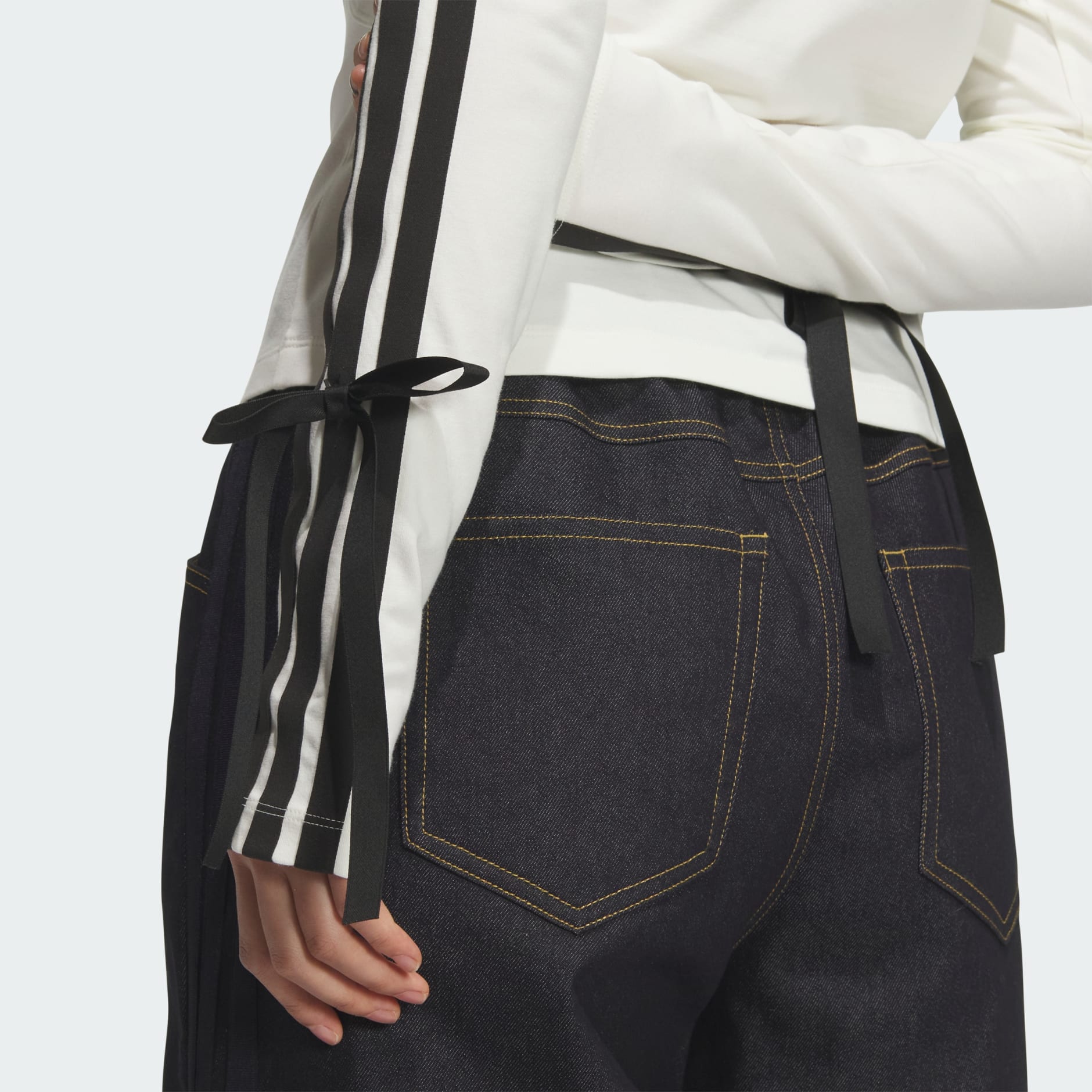 Women 3 Stripe Long Sleeve Tee