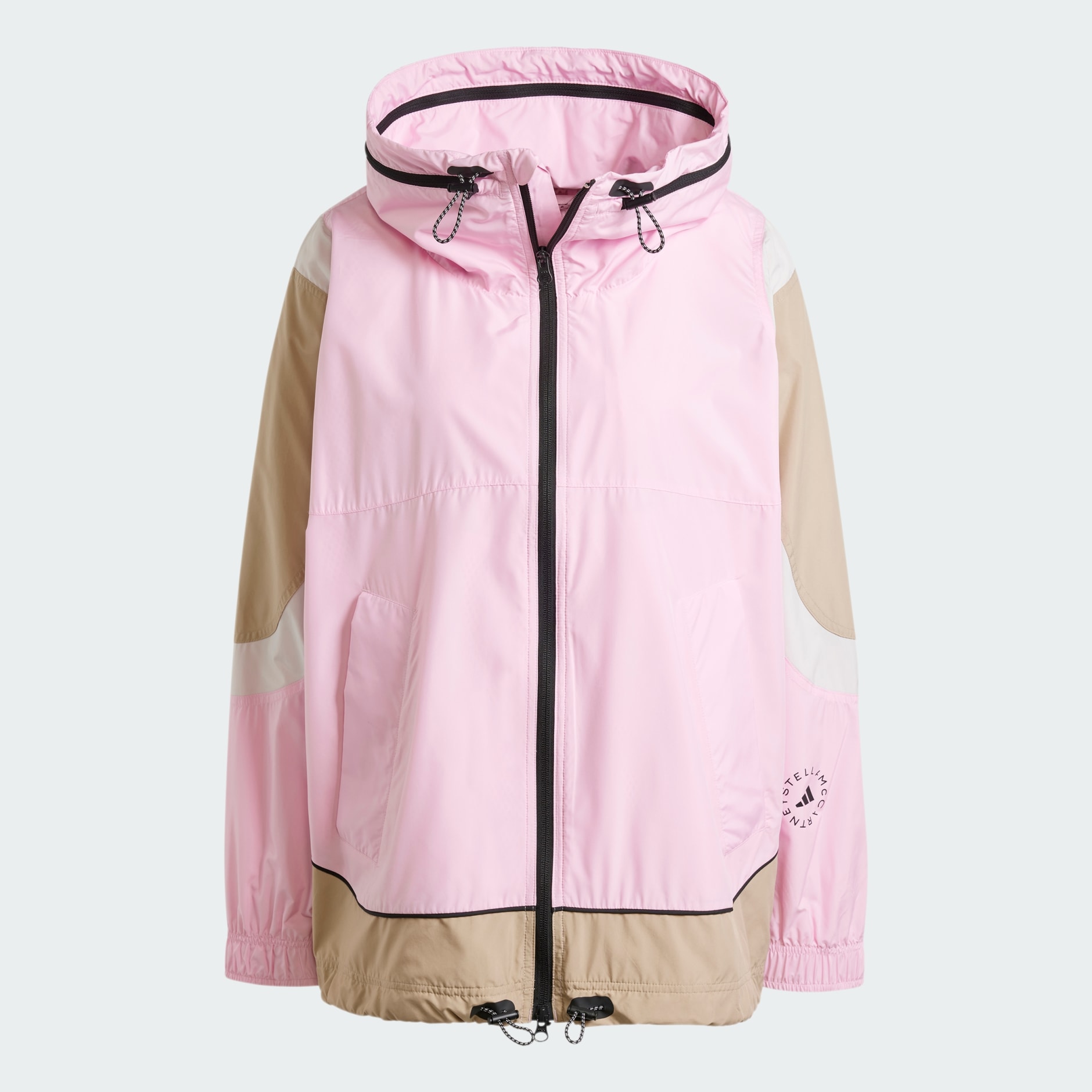 Women s Clothing adidas by Stella McCartney Woven Track Top Pink adidas Saudi Arabia