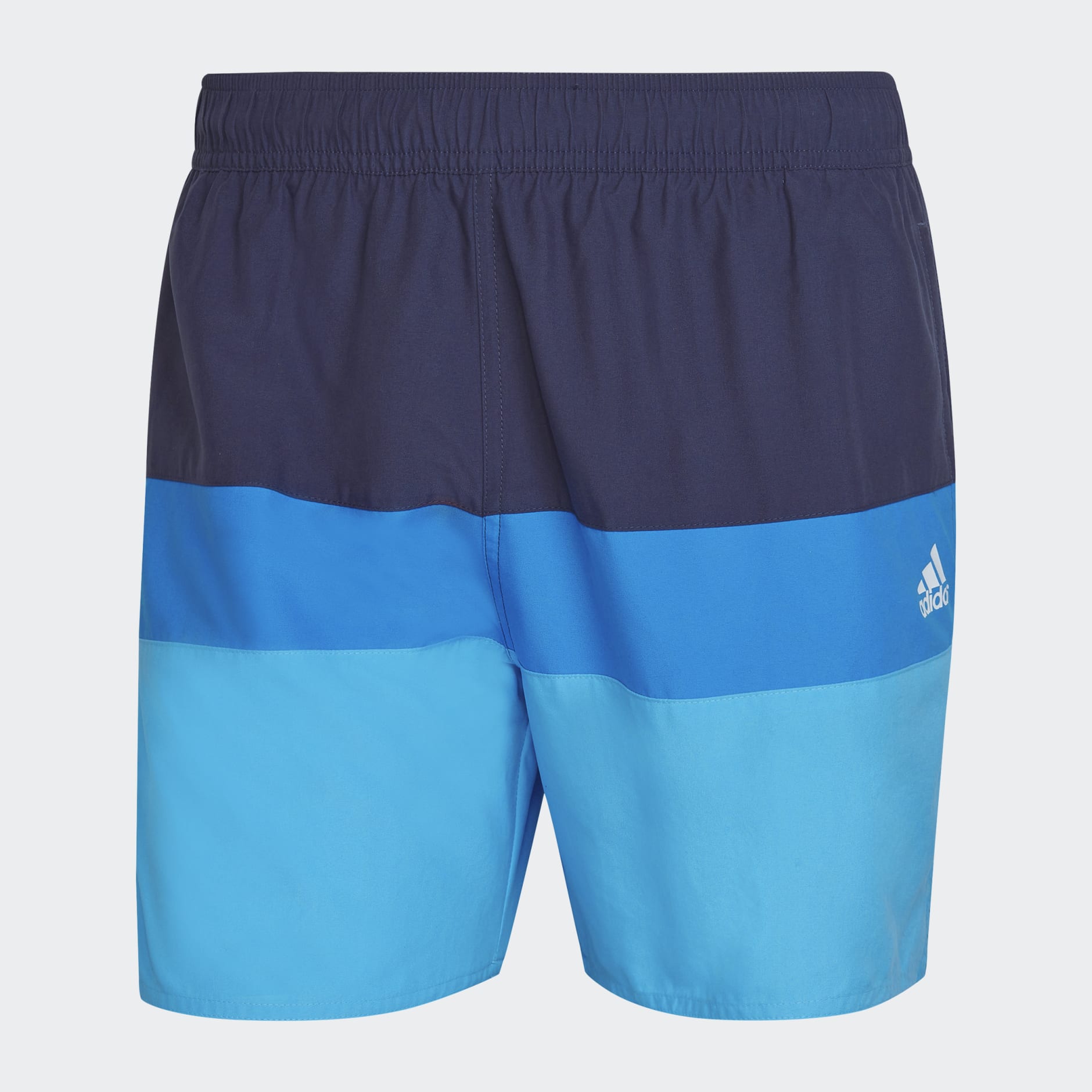 Short-Length Colorblock Swim Shorts