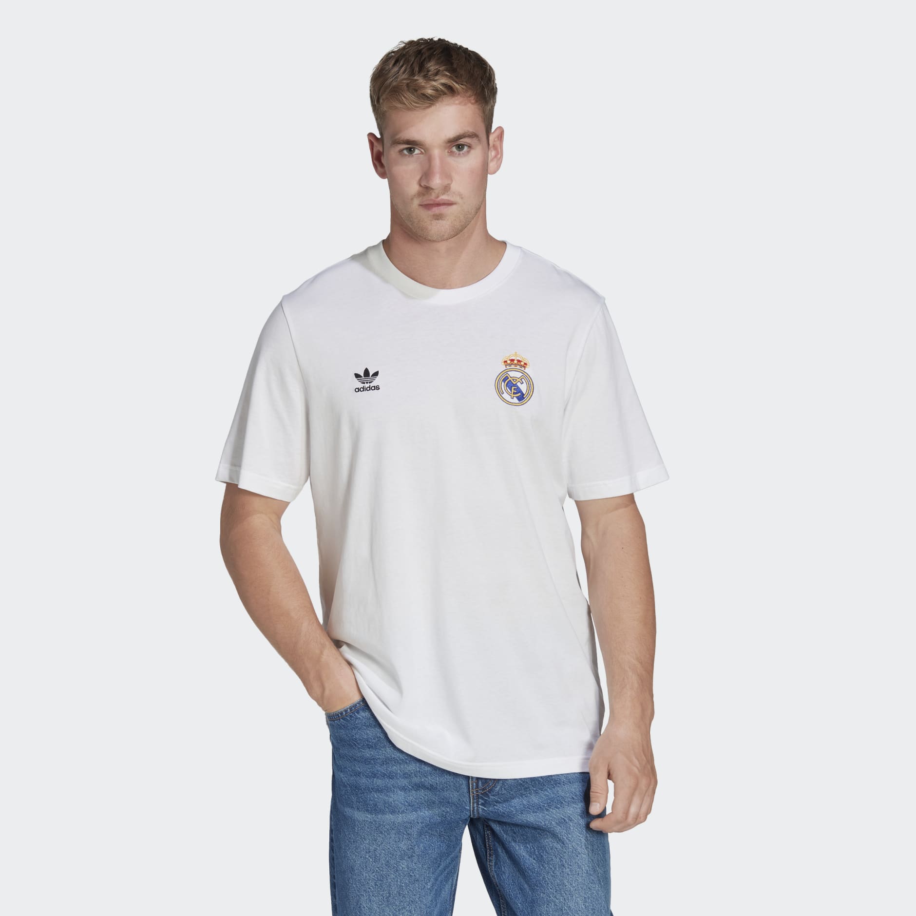 Real Madrid Essentials Trefoil Tee