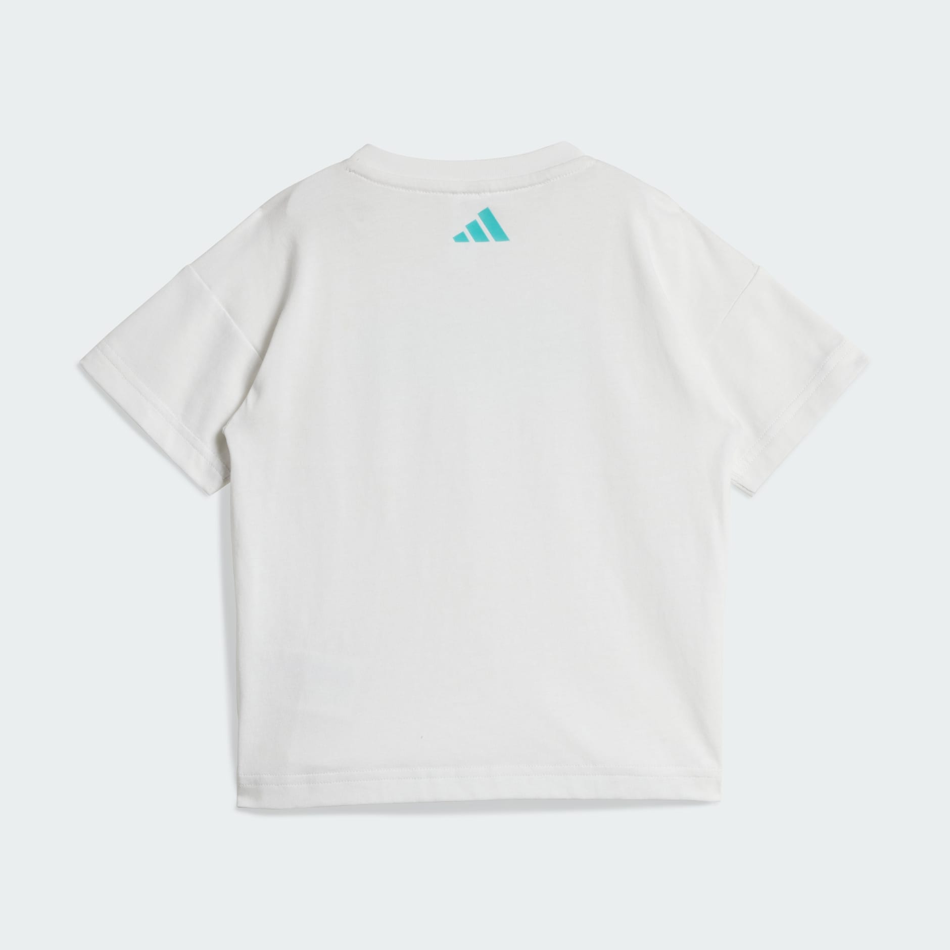 SET JOGGER CU M&Acirc;NECĂ SCURTĂ MERCEDES - AMG PETRONAS FORMULA ONE TEAM DNA PENTRU COPII