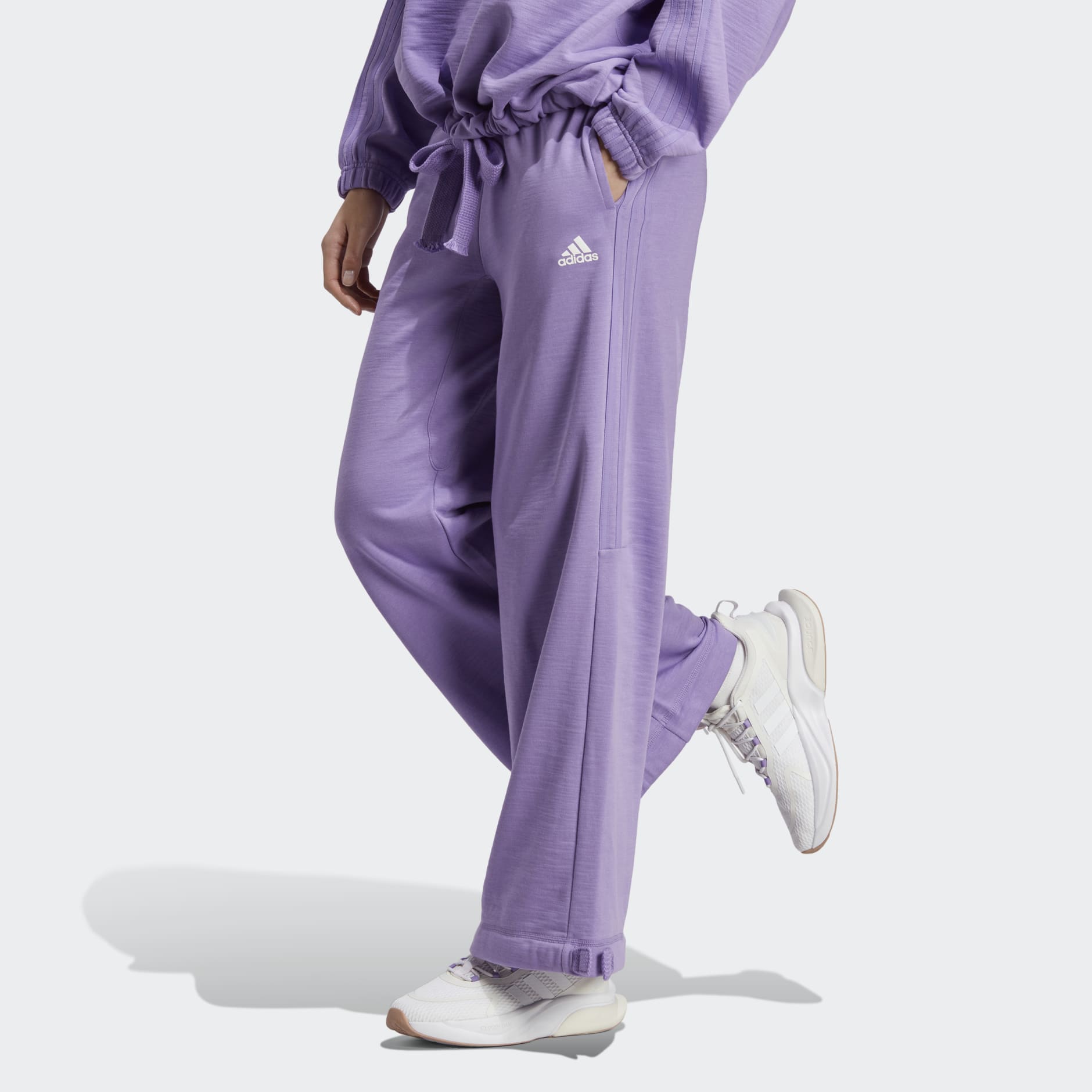 Women's Clothing - Dance Versatile Knit Pants - Purple