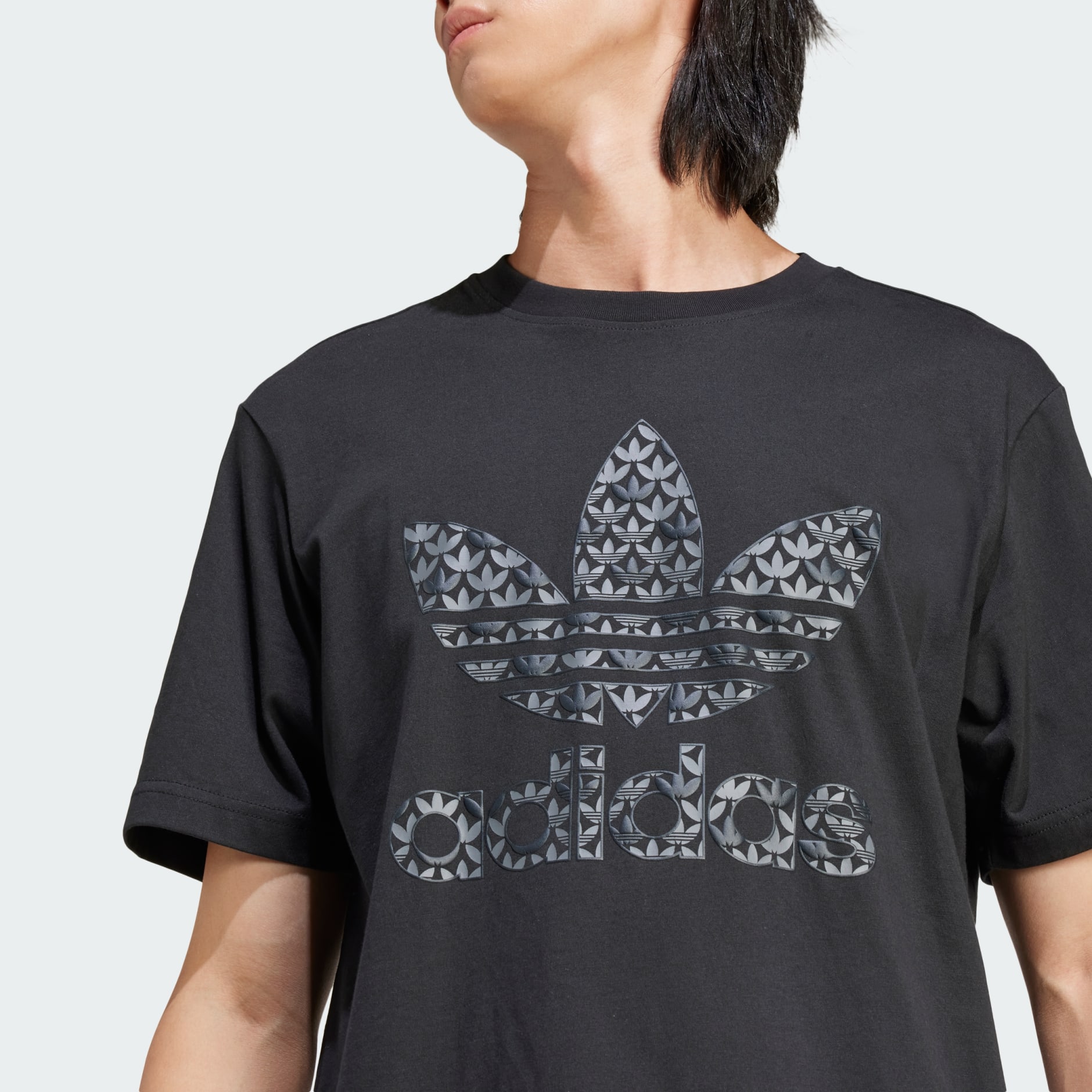 adidas t shirt monogram