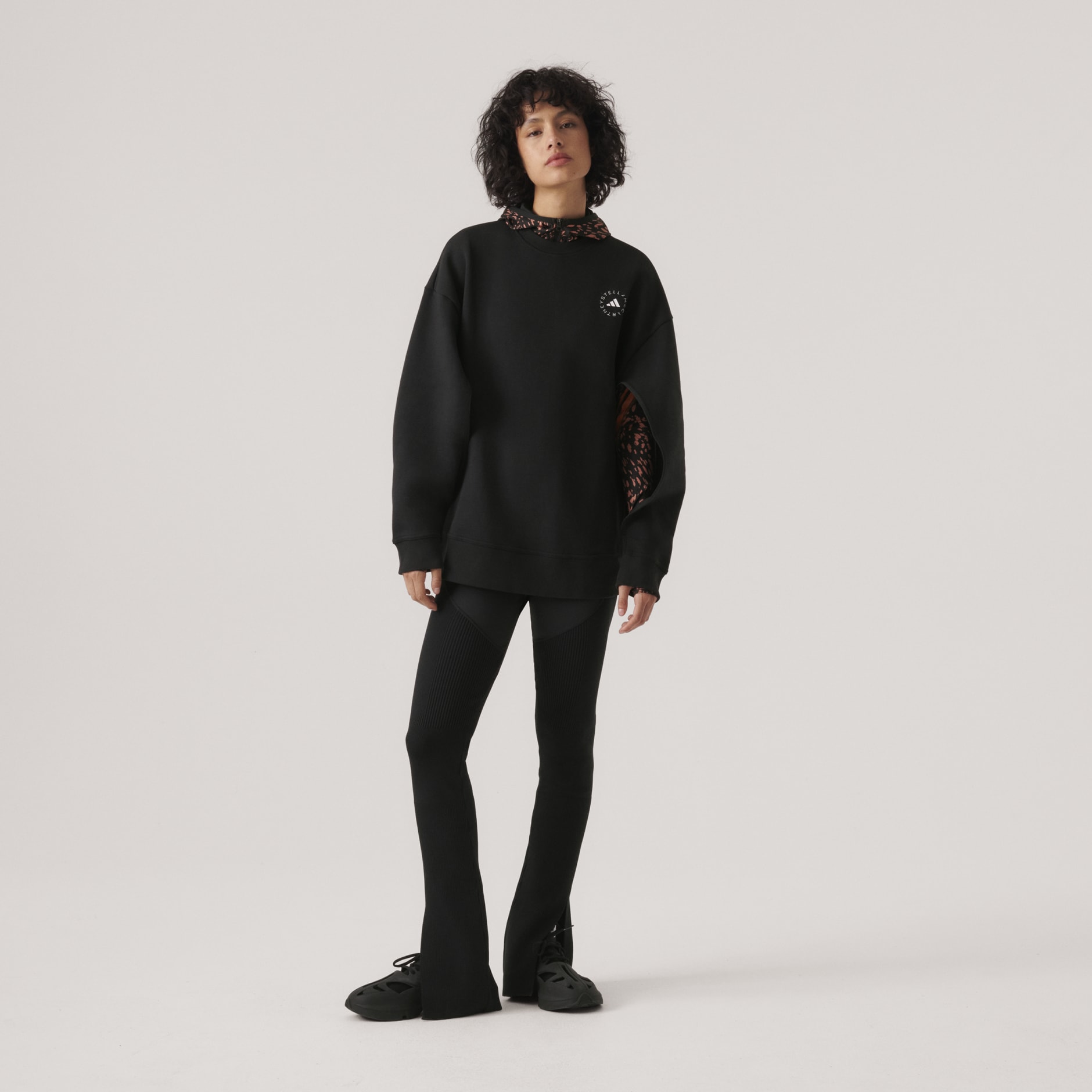 كنزة adidas by Stella McCartney TruePurpose Split-Sleeve