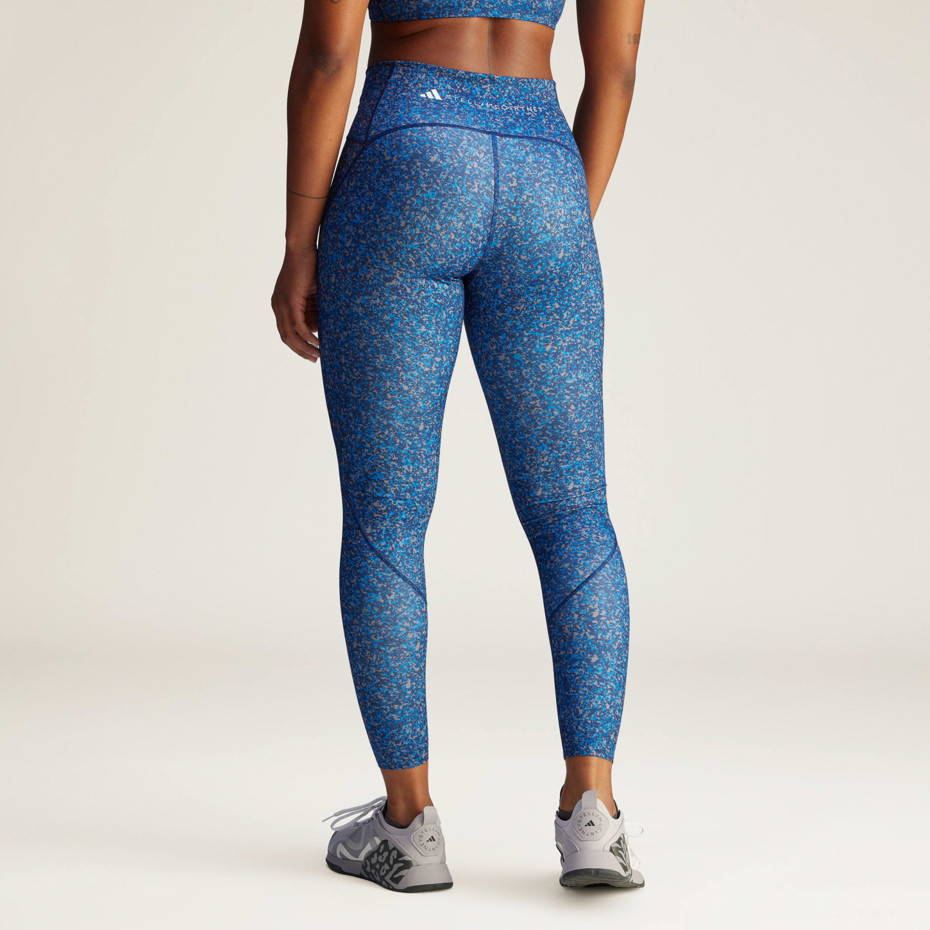 بنطال ضيّق adidas by Stella McCartney TruePurpose Optime Printed Training