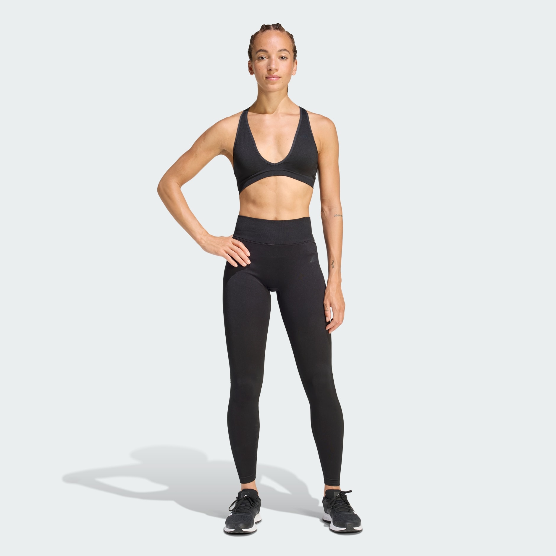 Sutien pentru antrenament Essentials Knit cu susținere ușoară