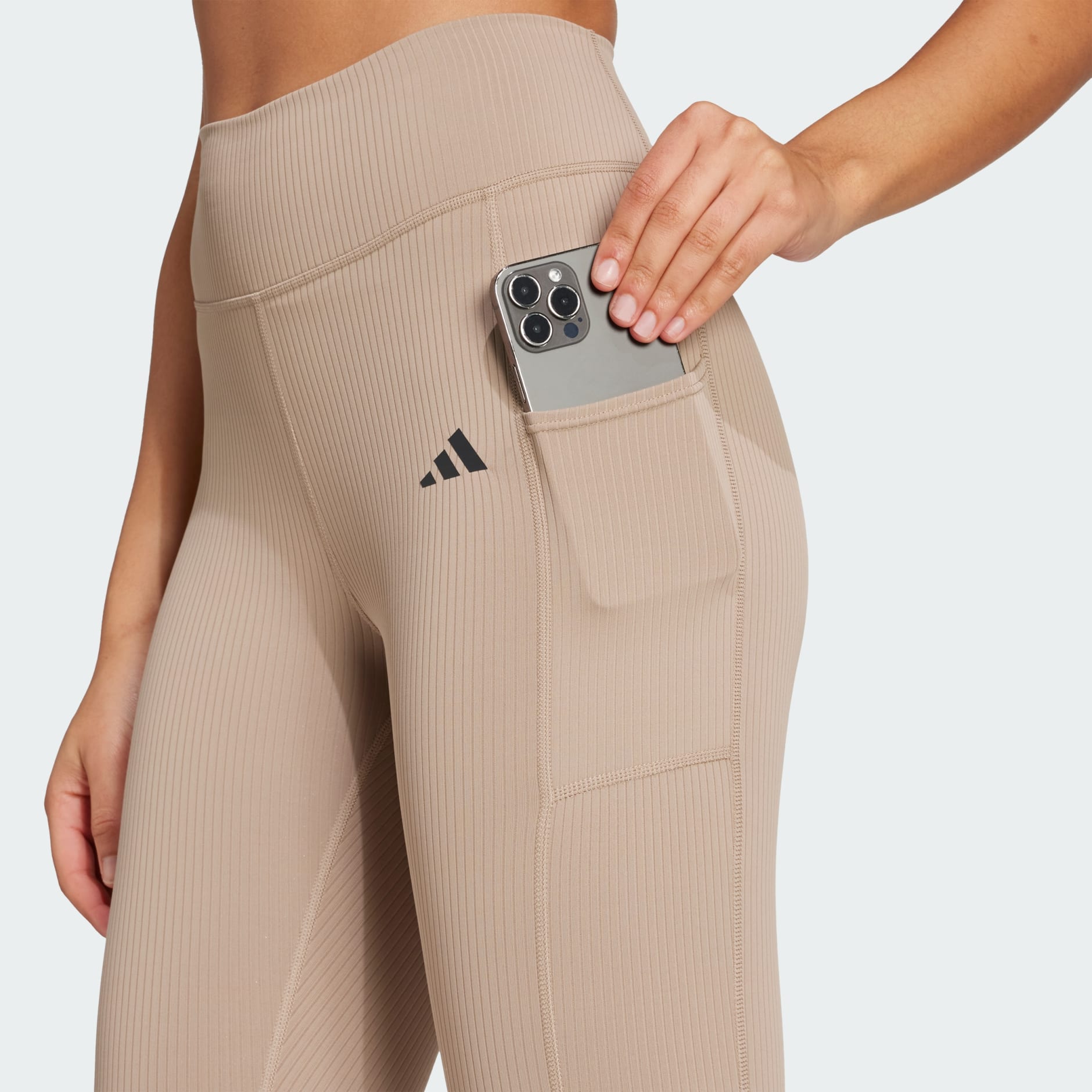 بنطال ضيّق Optime Rib 7/8