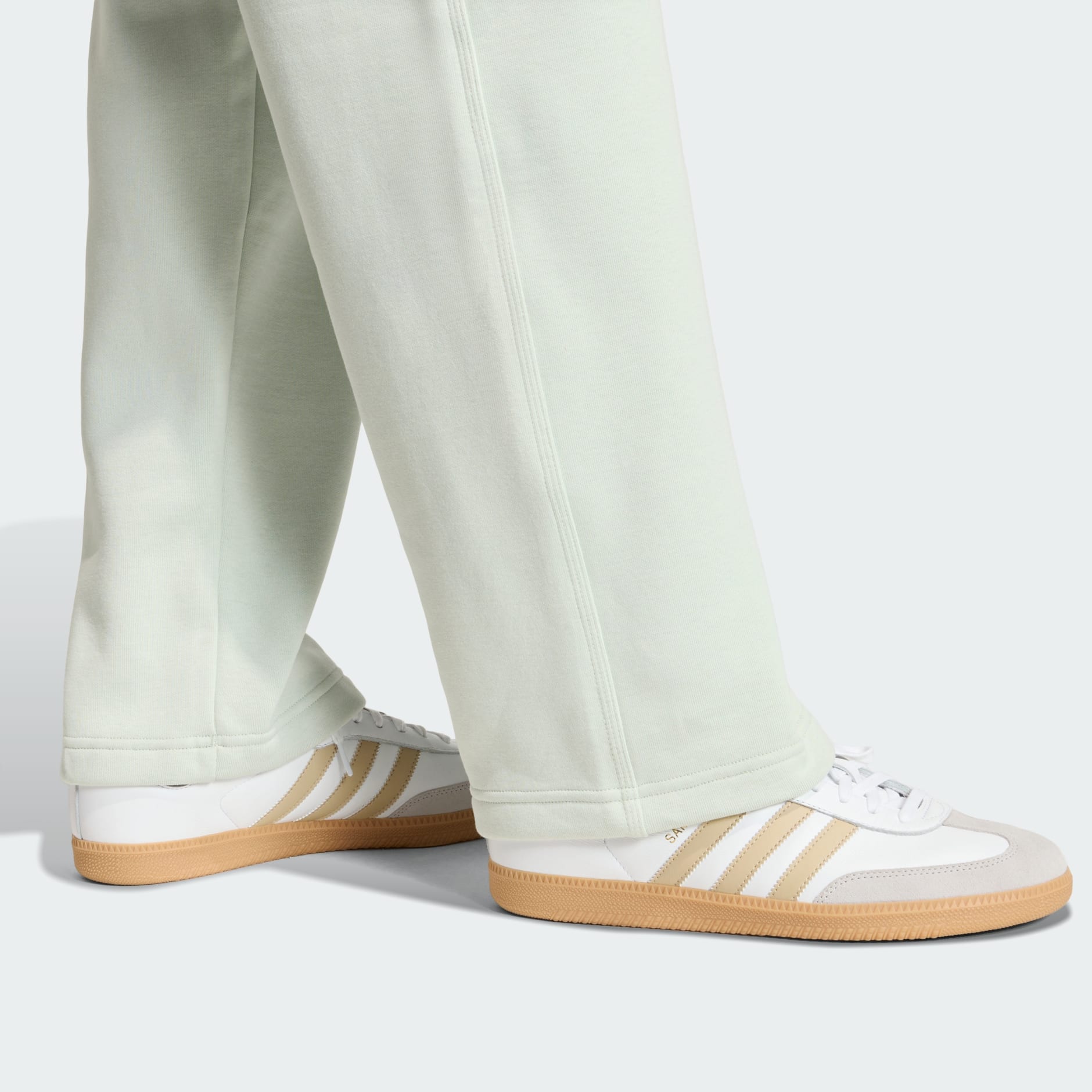 PANTALONI LARGI CU TIV DESCHIS ESSENTIAL