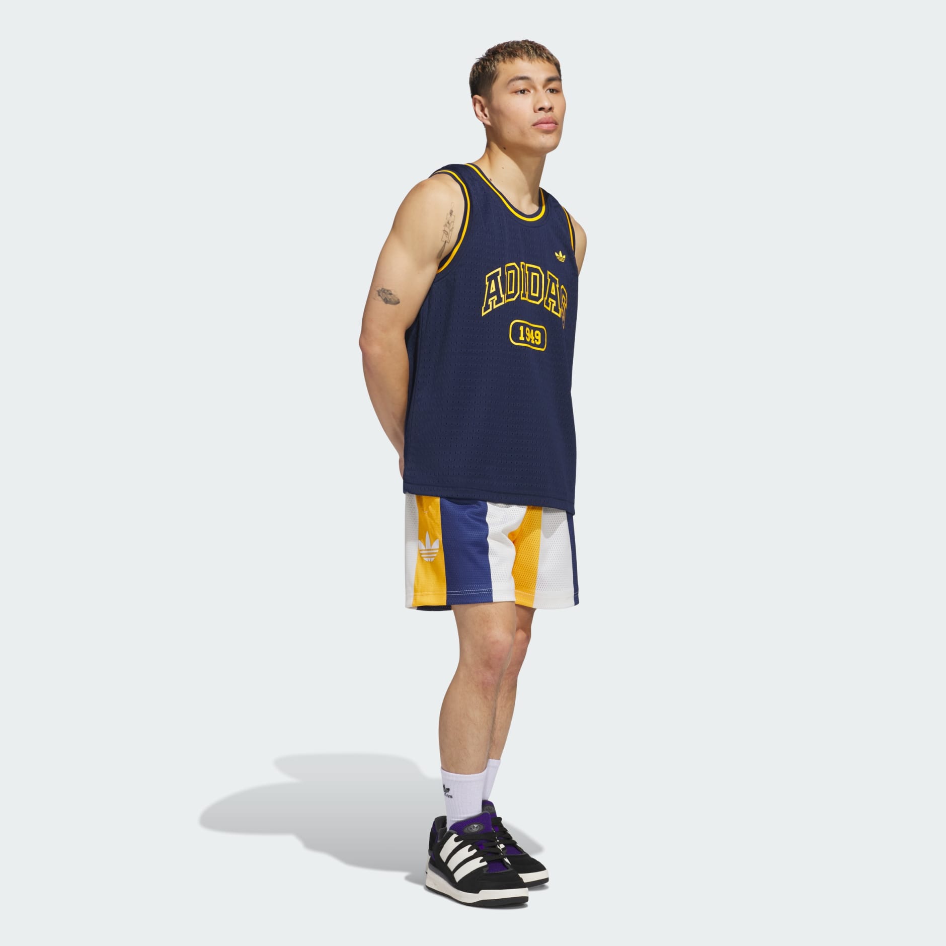 Clothing - Originals Basketball Jersey - Blue | adidas Oman