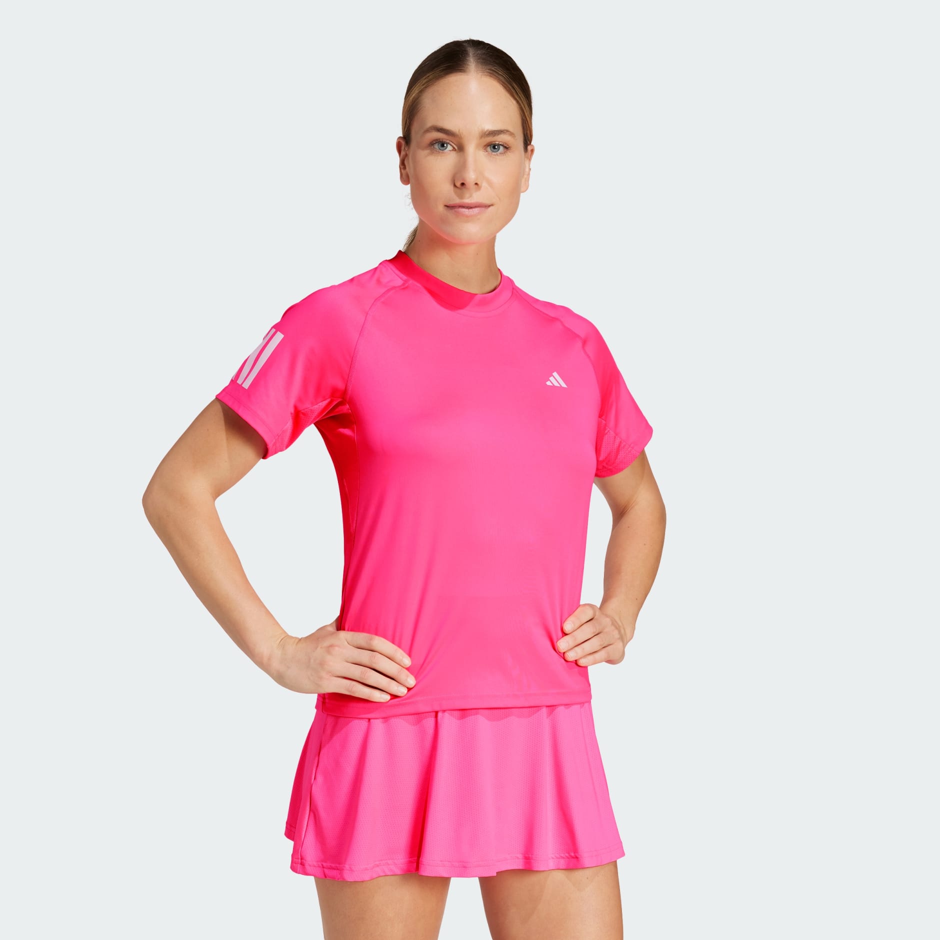 Camiseta de tenis Club 3 Rayas Climacool