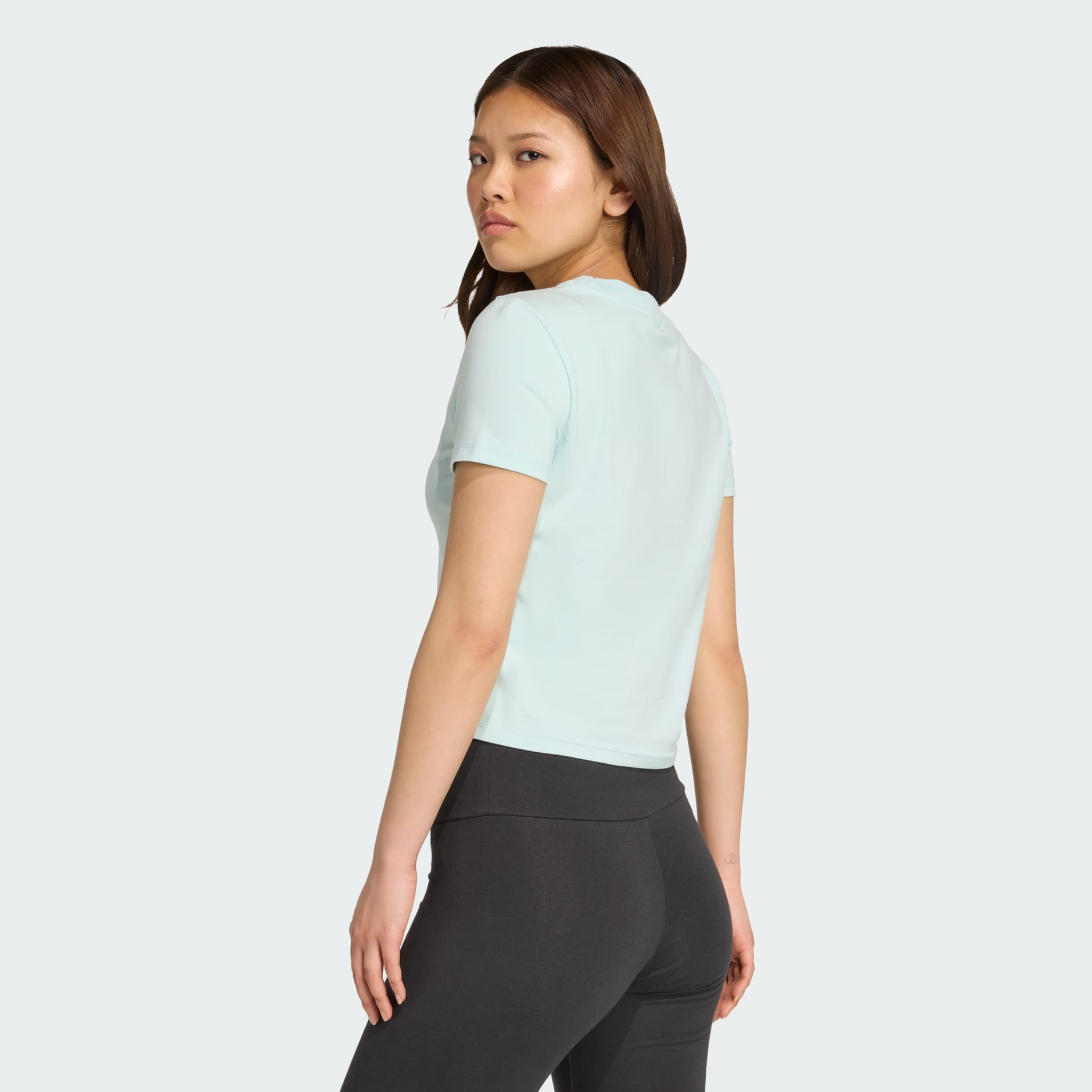 Essentials 3-Stripes Slim Baby Tee