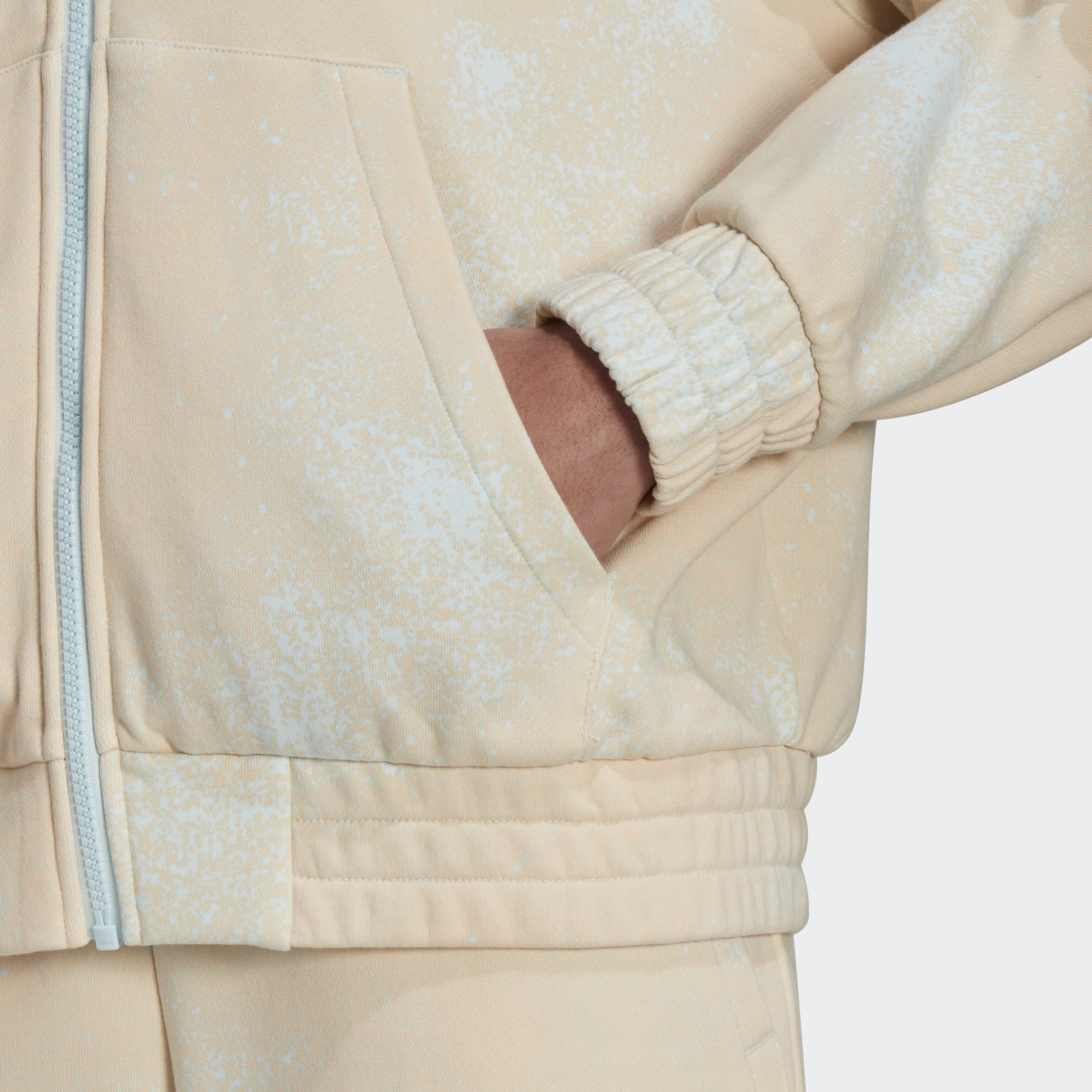 Allover Print Full Zip Hoodie