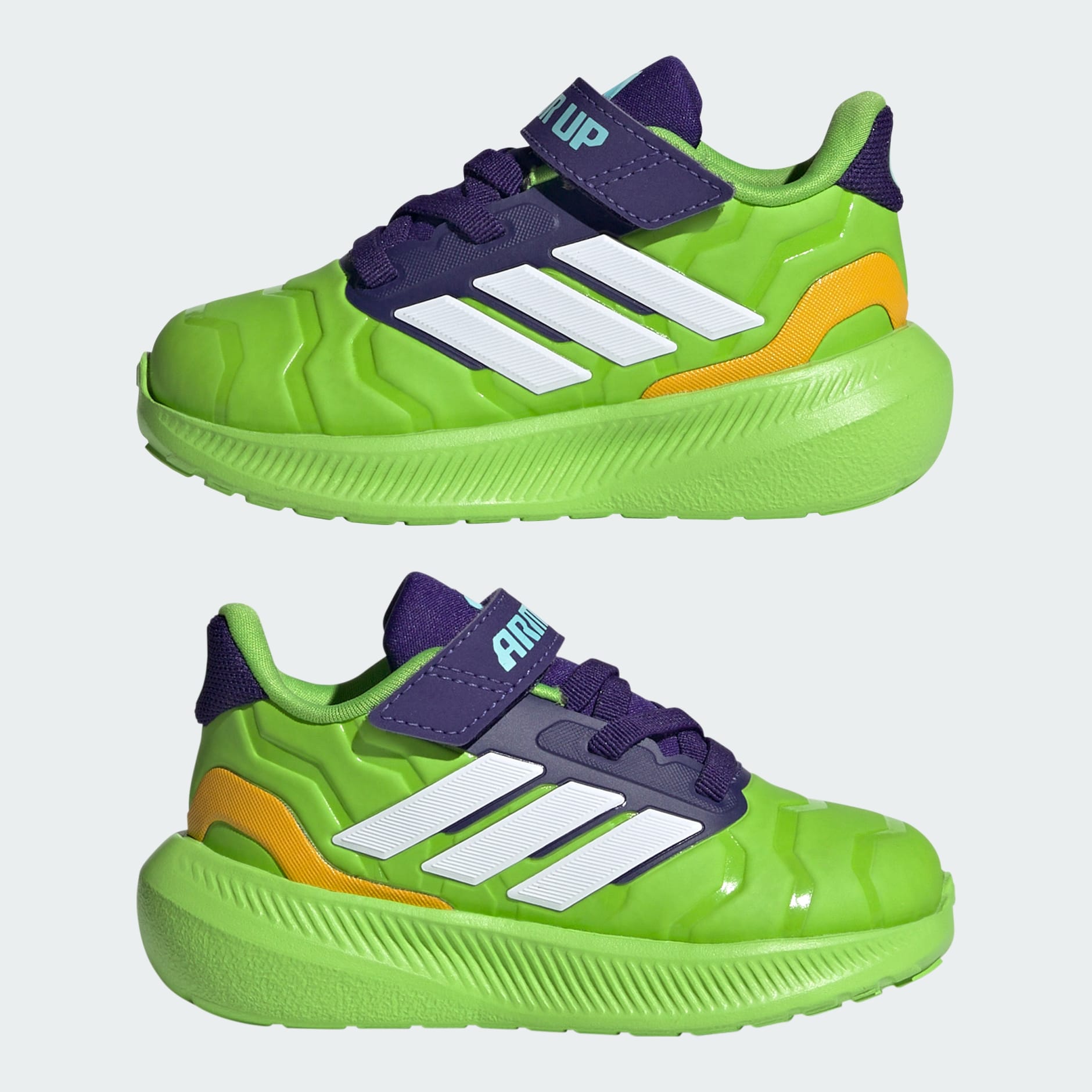 Pantofi adidas Marvel Iron Hulk Runfalcon 5, copii