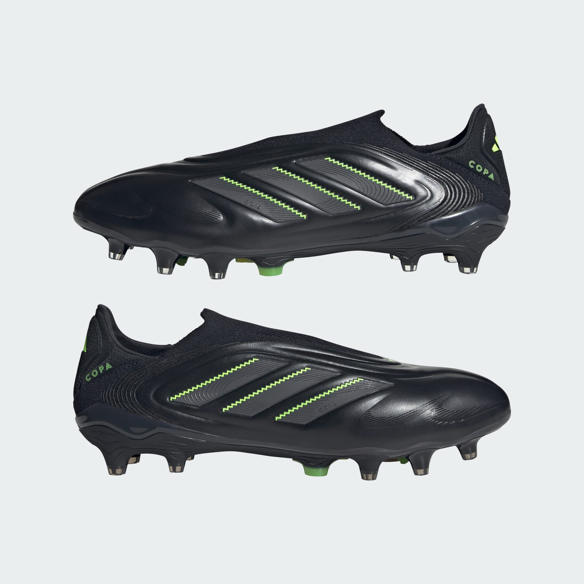 Ghete de fotbal Copa Pure 3 Elite fără șireturi pentru teren dur