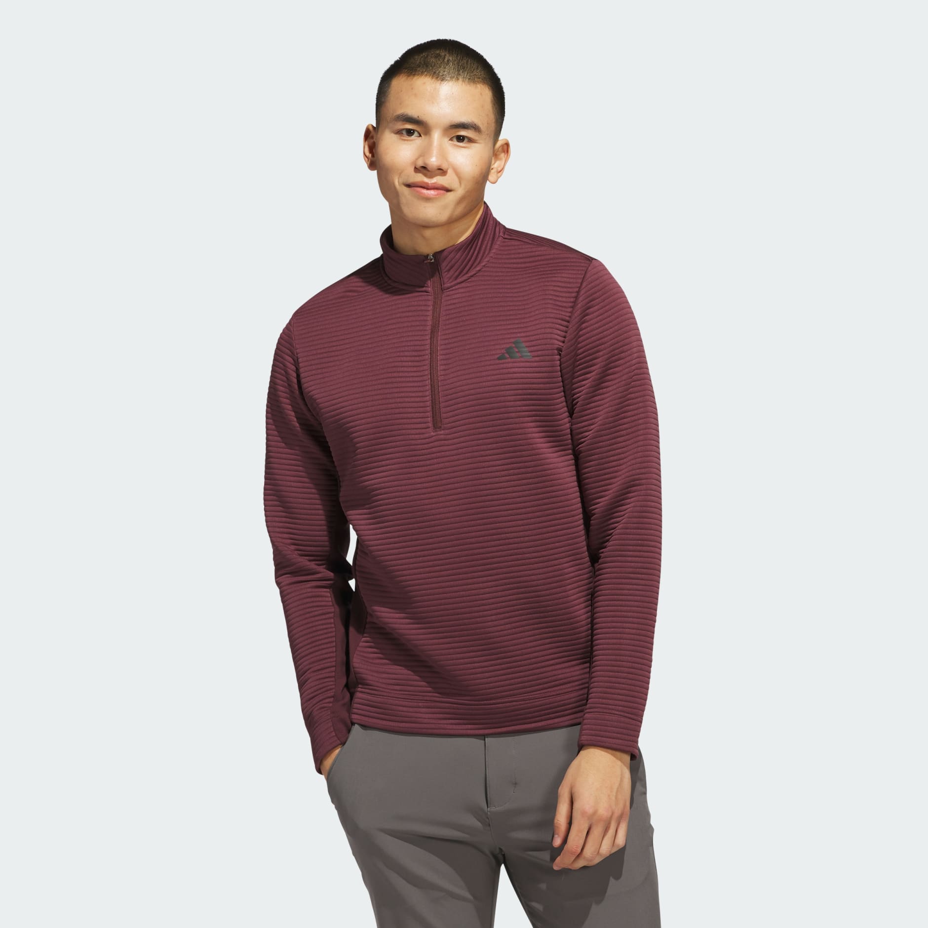 Ultimate365 Dwr Textured Quarter Zip Pullover