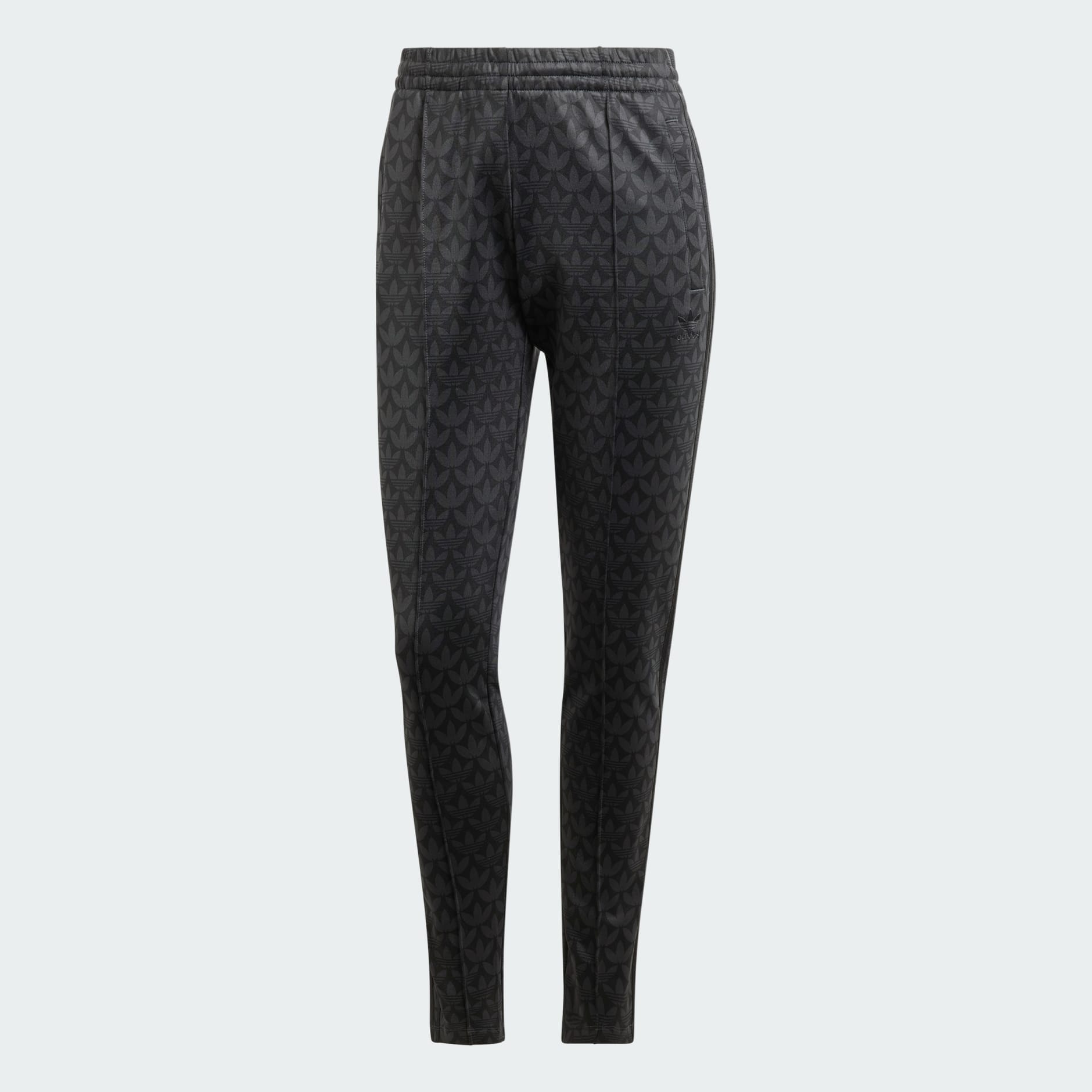 adidas Trefoil Monogram SST Track Pants - Black