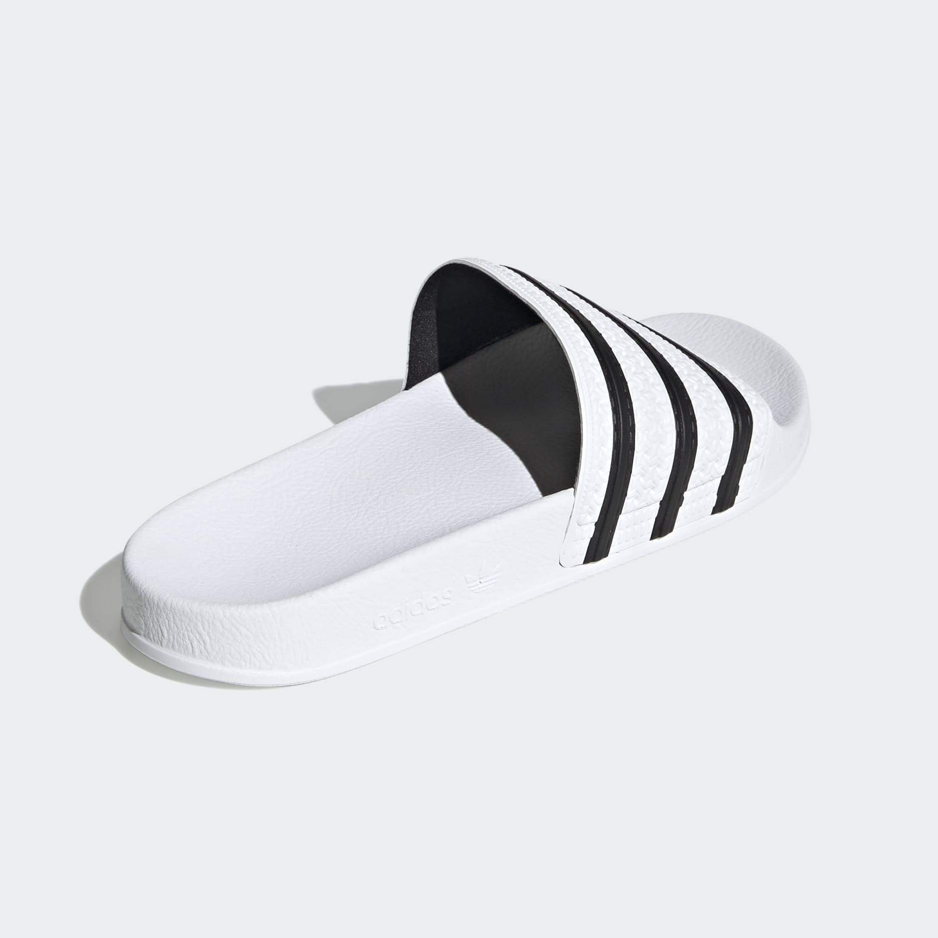 Adidas slides sale mens white