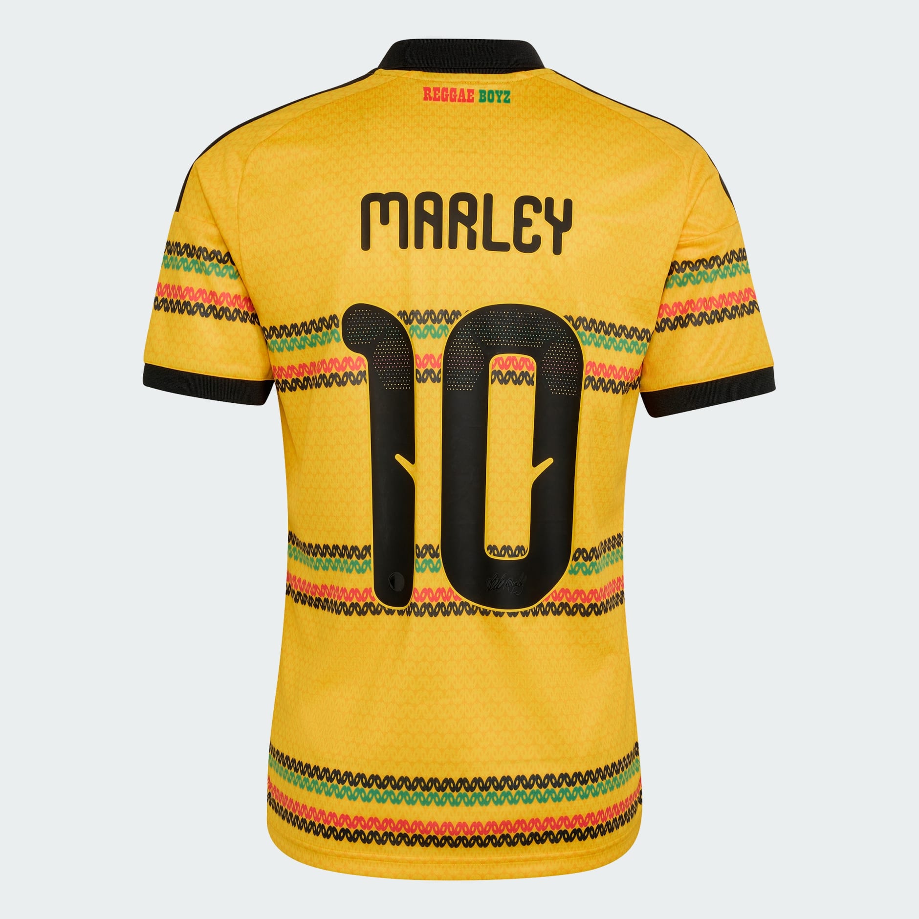 Jamaica 26 x Bob Marley Home Marley 10 Jersey