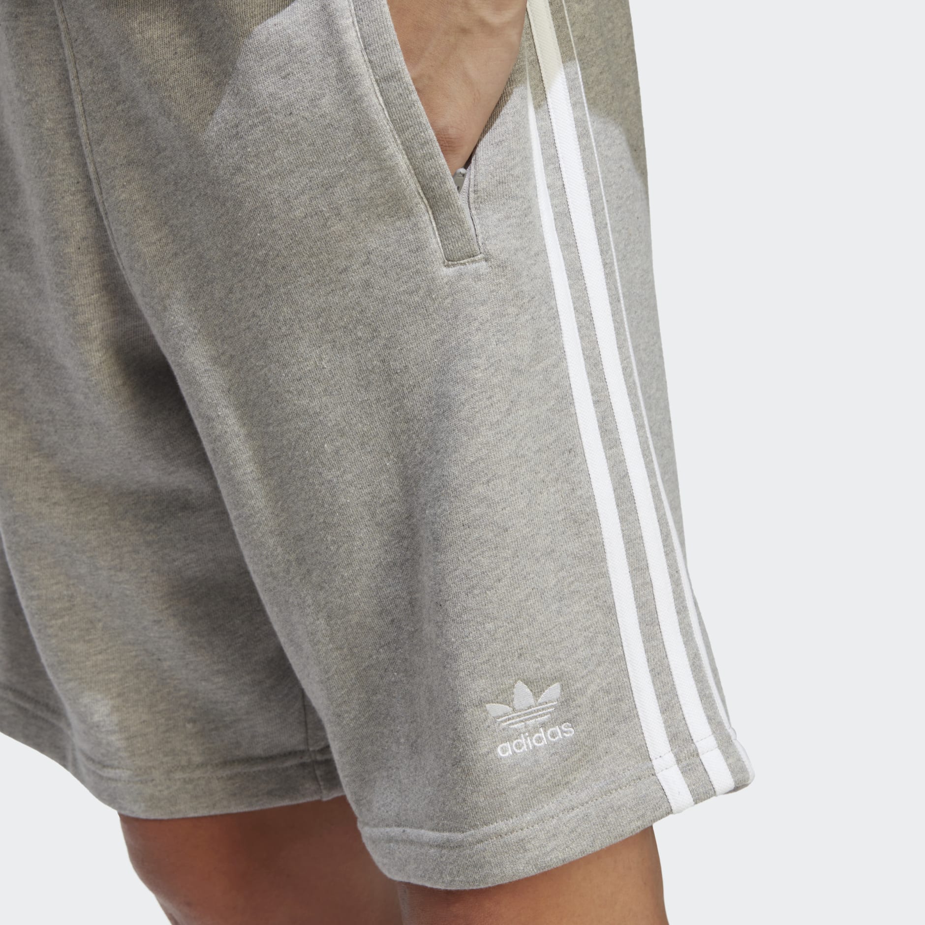 Men's Clothing - Adicolor Classics 3-Stripes Sweat Shorts - Grey | adidas  Oman