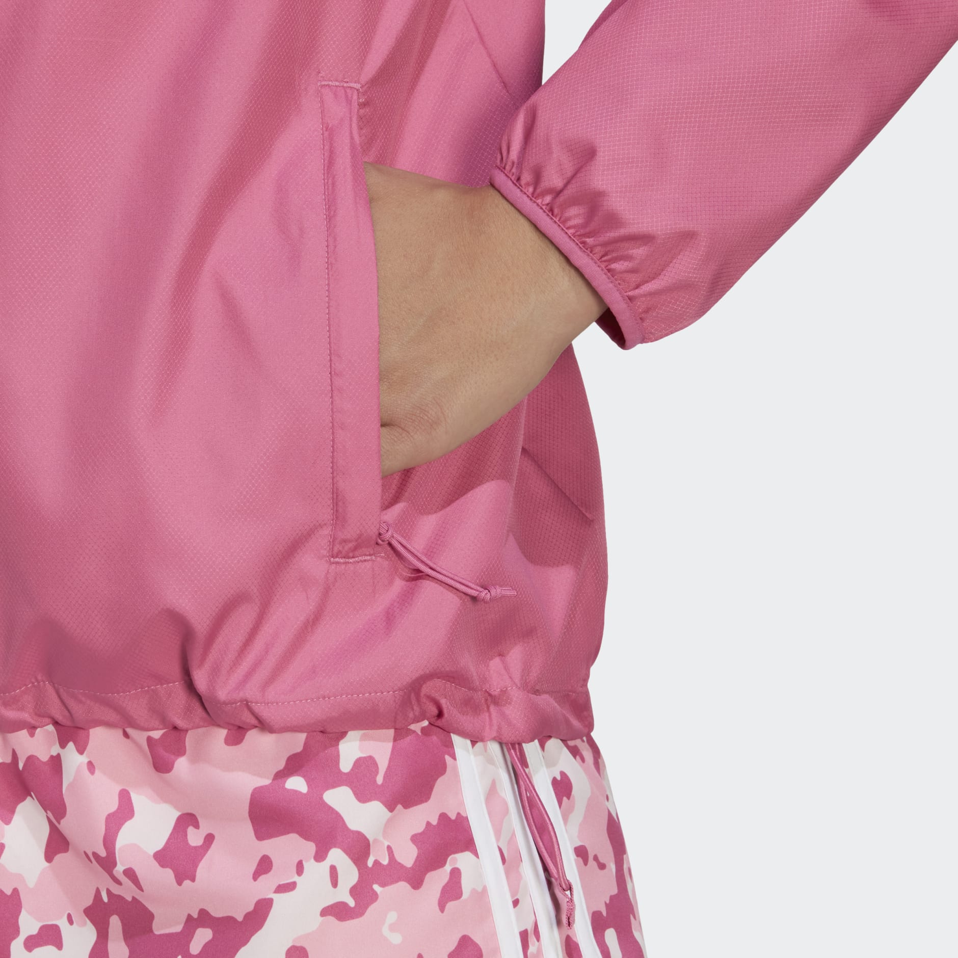 Own the Run Hooded Running Windbreaker