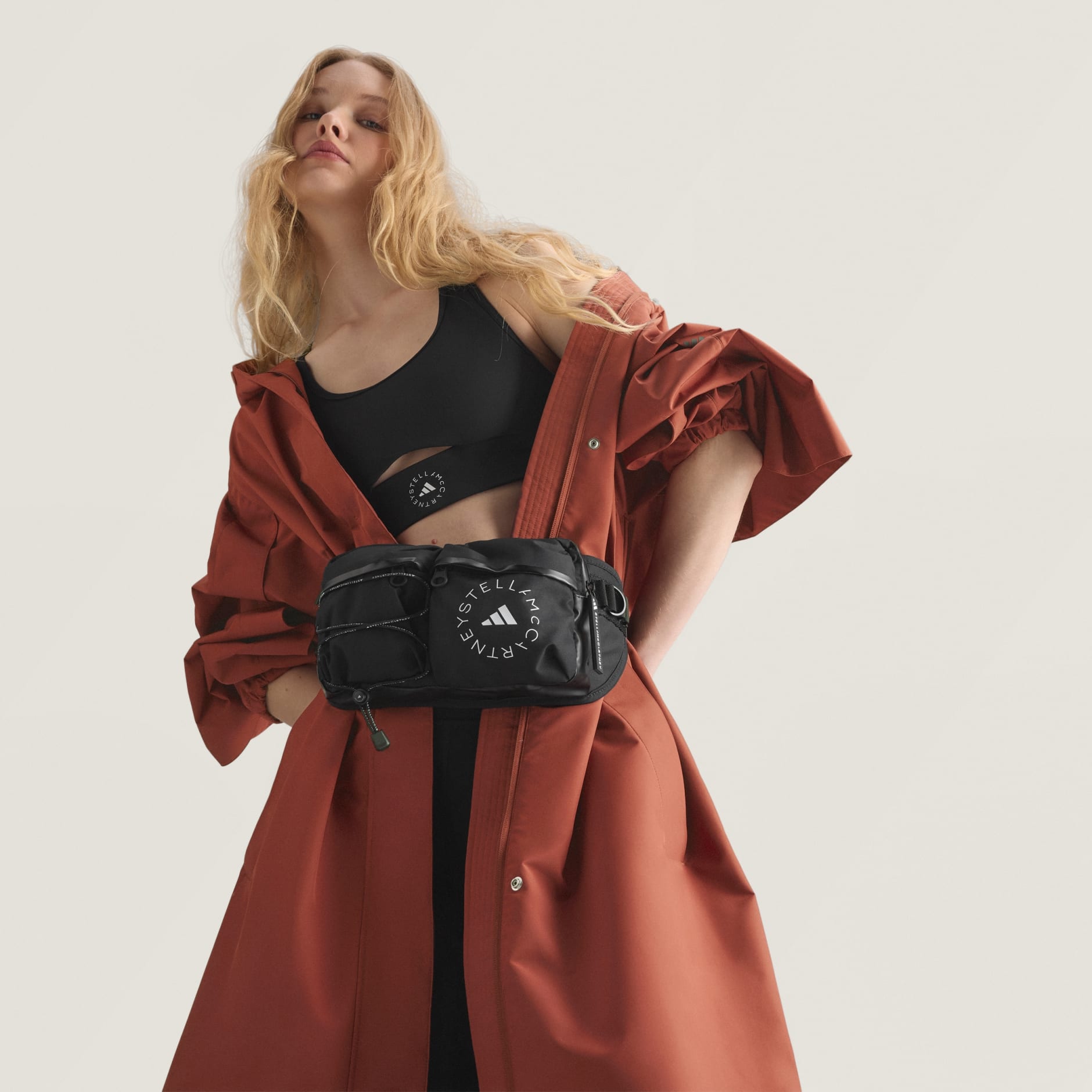 adidas adidas by Stella McCartney Bum Bag - Black | adidas UAE