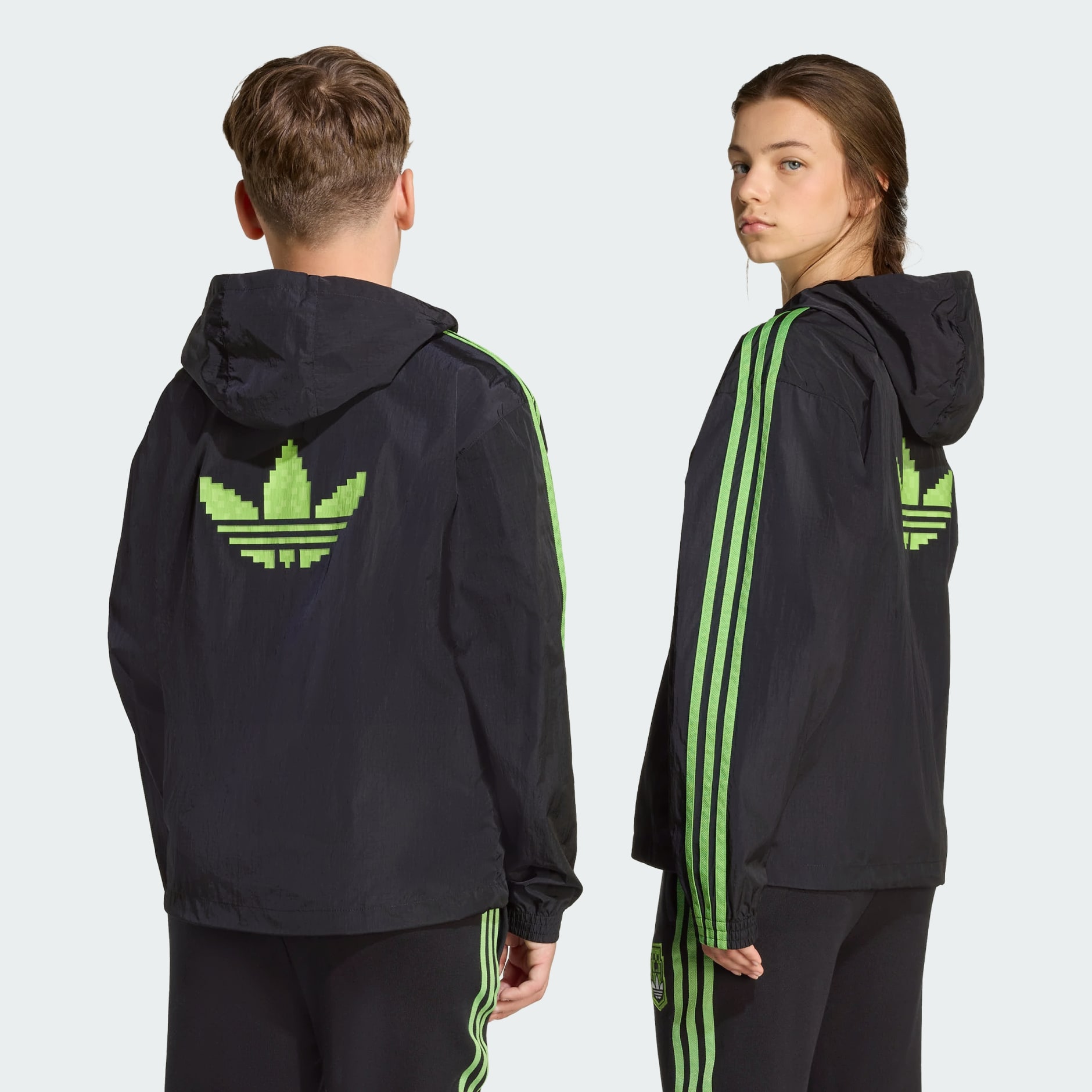 adidas Originals X Minecraft 兒童風褸