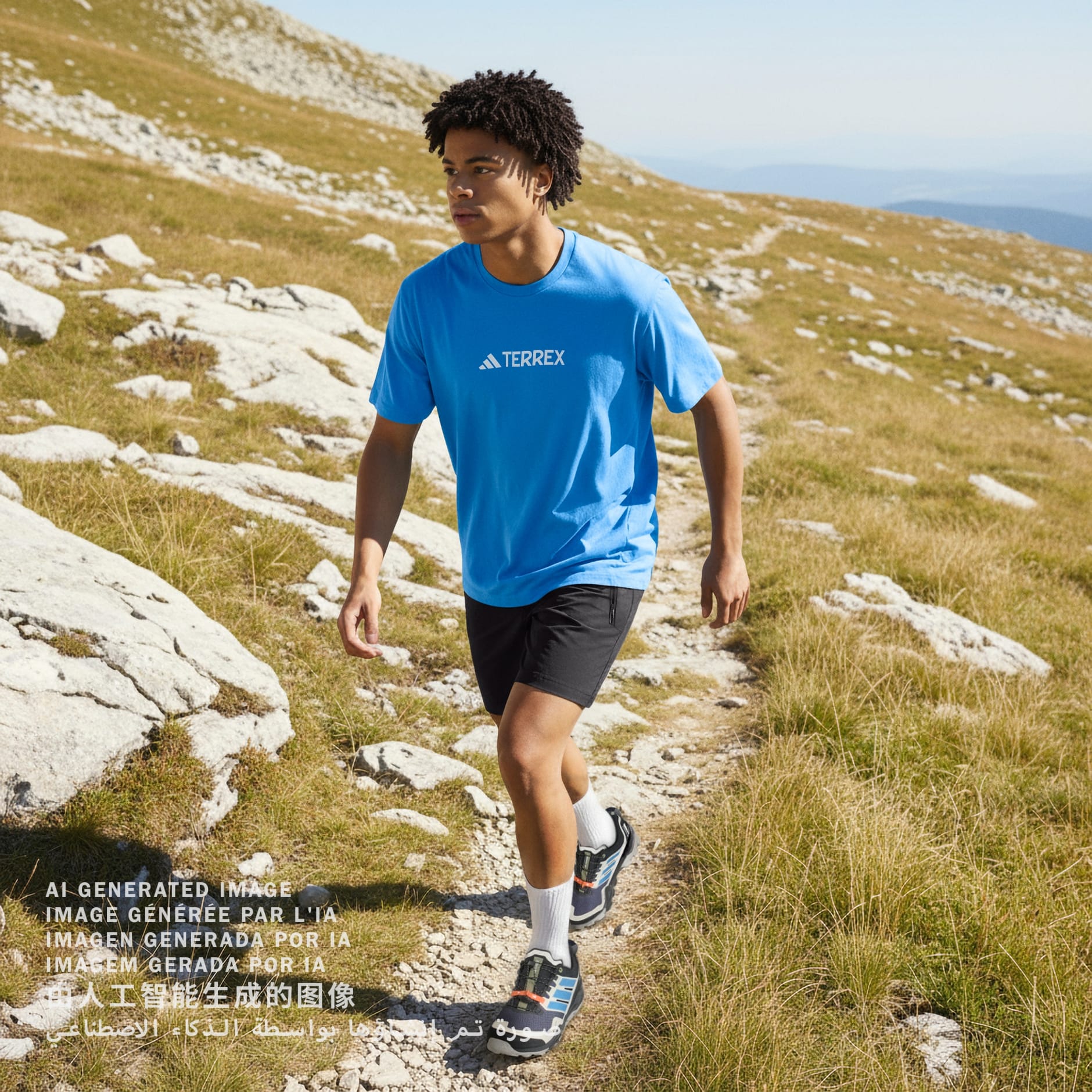 Pantaloni scurți cu talie medie Terrex Xperior CLIMA365