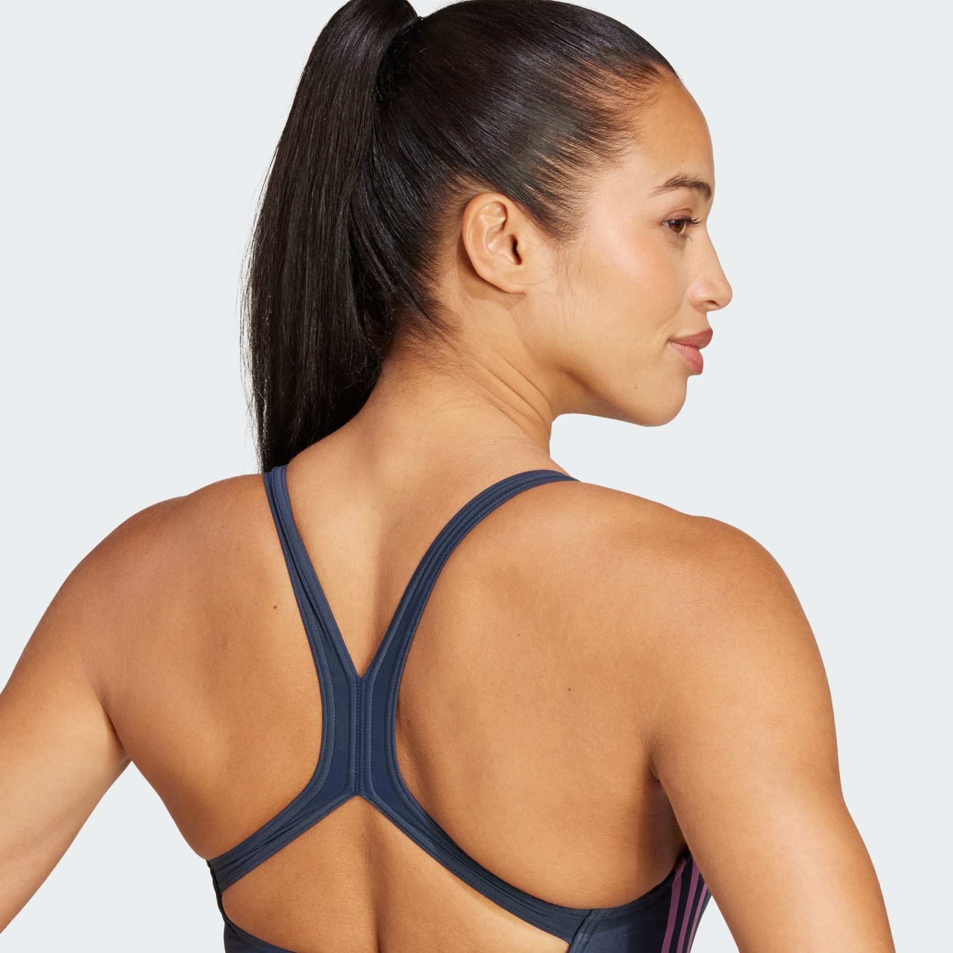 رداء السباحة Padded Mid Stripes