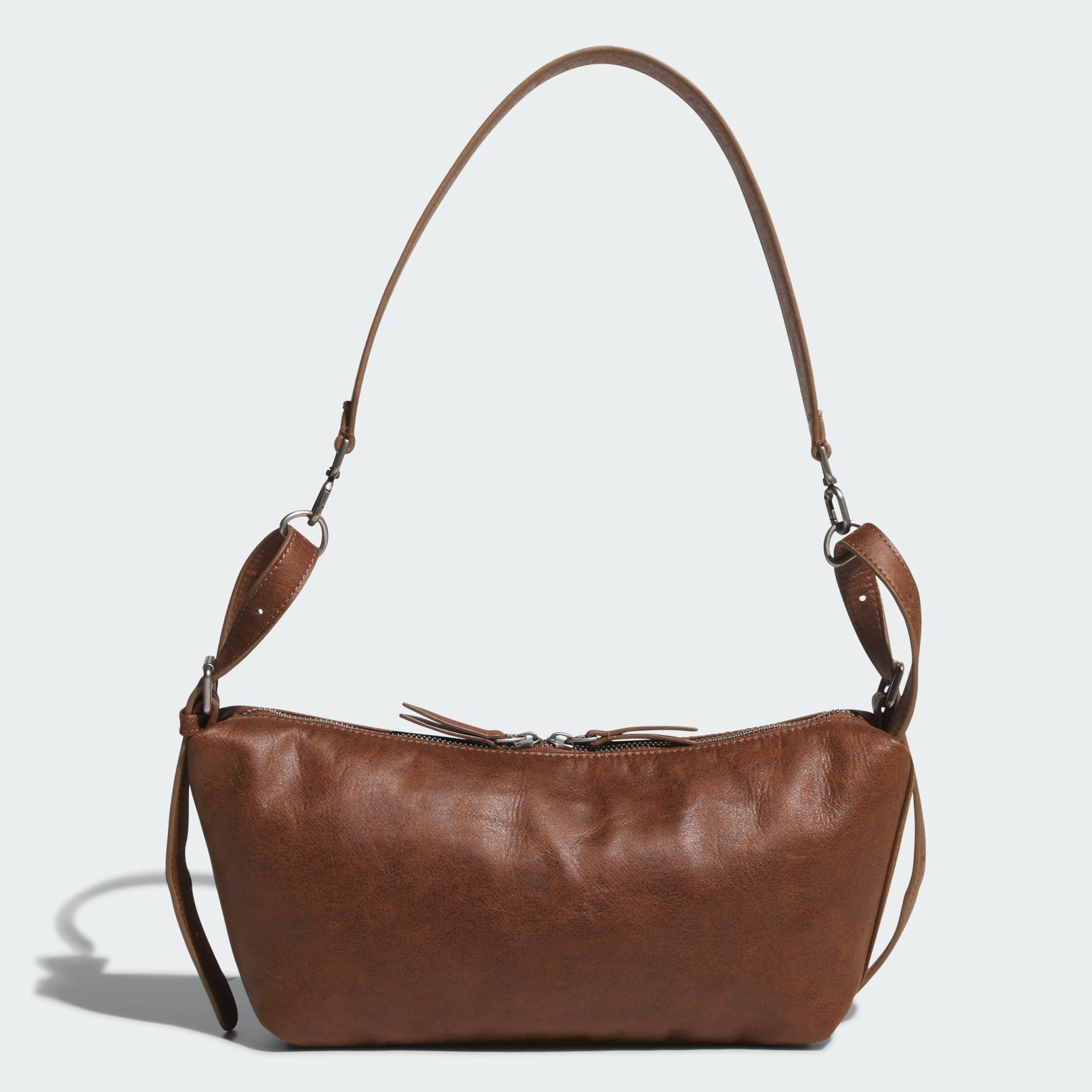 WOMEN BELTED SHOULDER BAG PU - Brown | adidas Hong Kong
