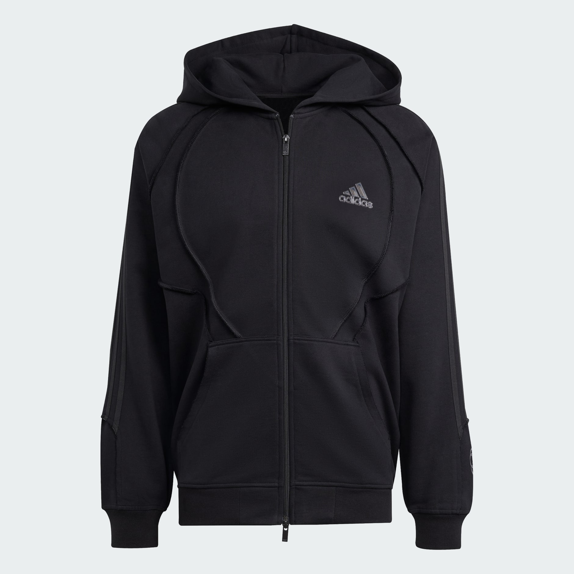 adidas Adilenium Season 4 Teamgeist Full-Zip Hoodie - Black