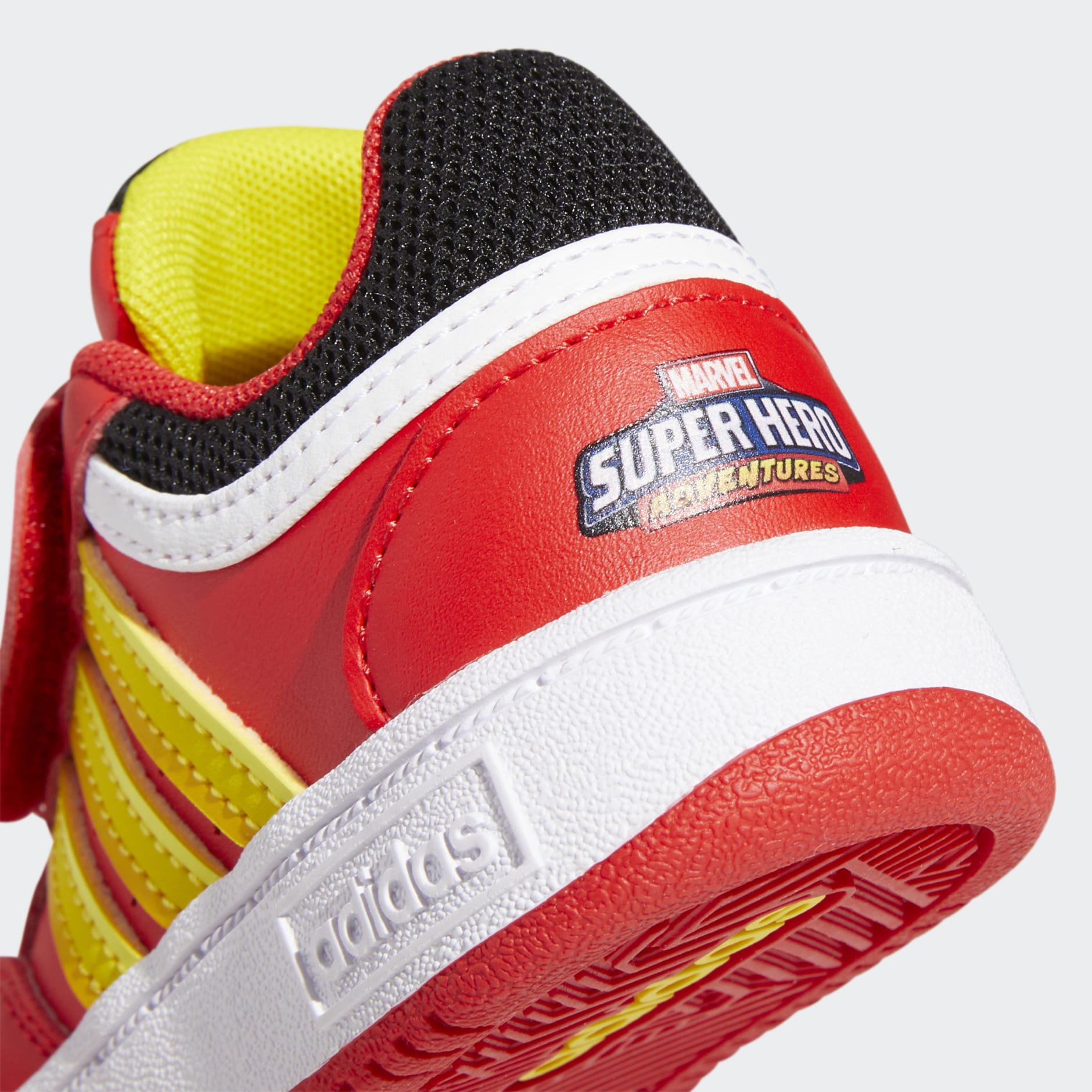 adidas x Marvel Super Hero Adventures Iron Man Hoops 3.0 Shoes