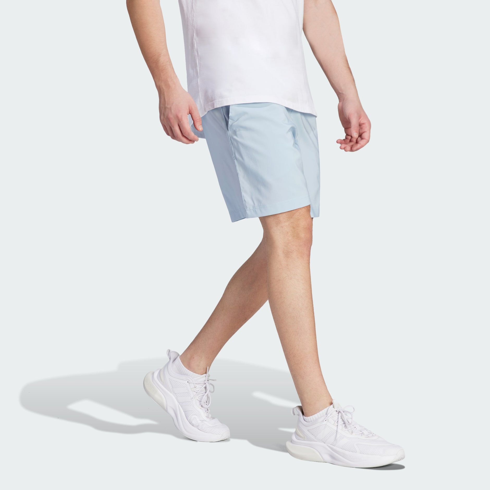 Men\'s Clothing - AEROREADY Shorts Logo Small Arabia Blue adidas Chelsea | Essentials Saudi 