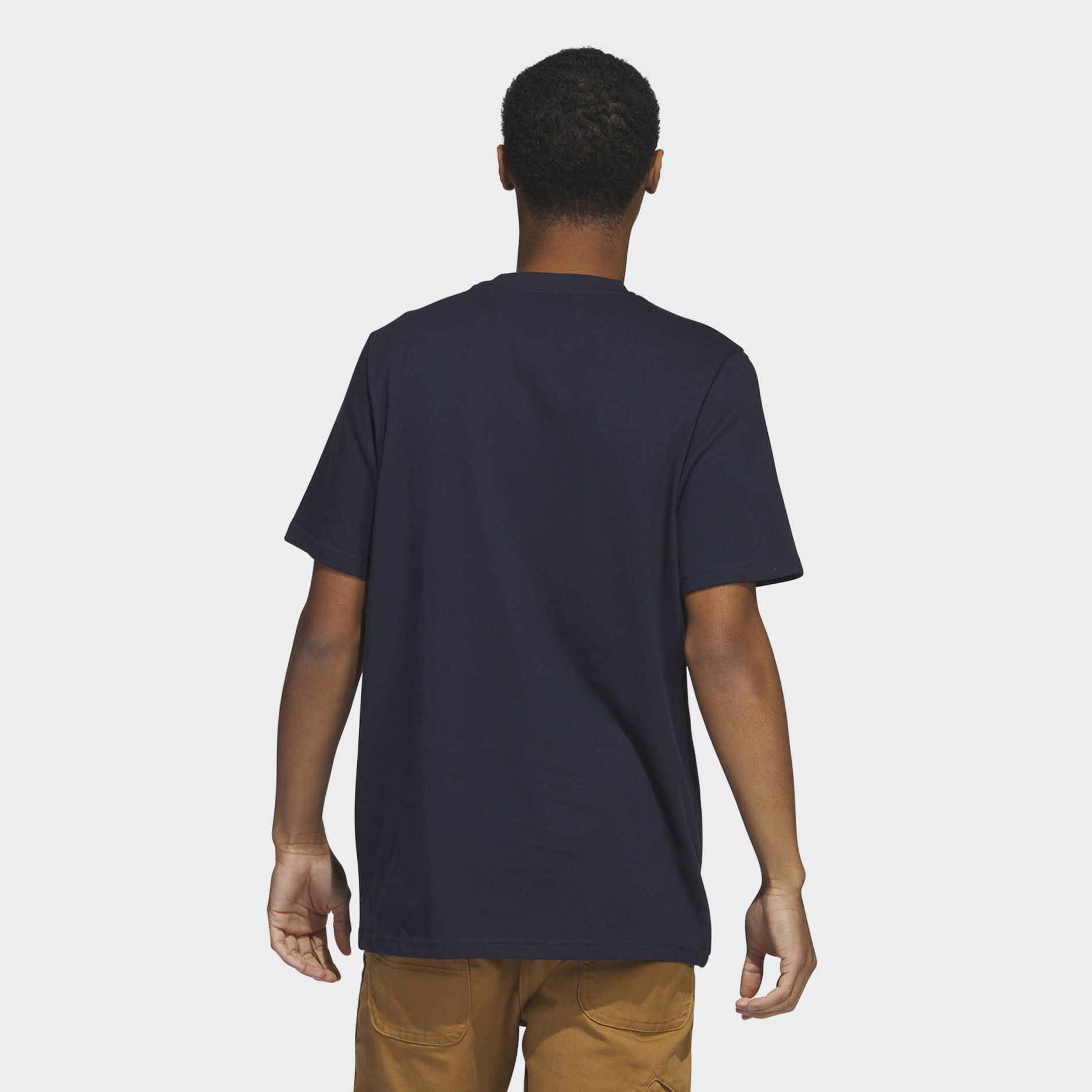 Two-Tone Stencil Short Sleeve Graphic Tee