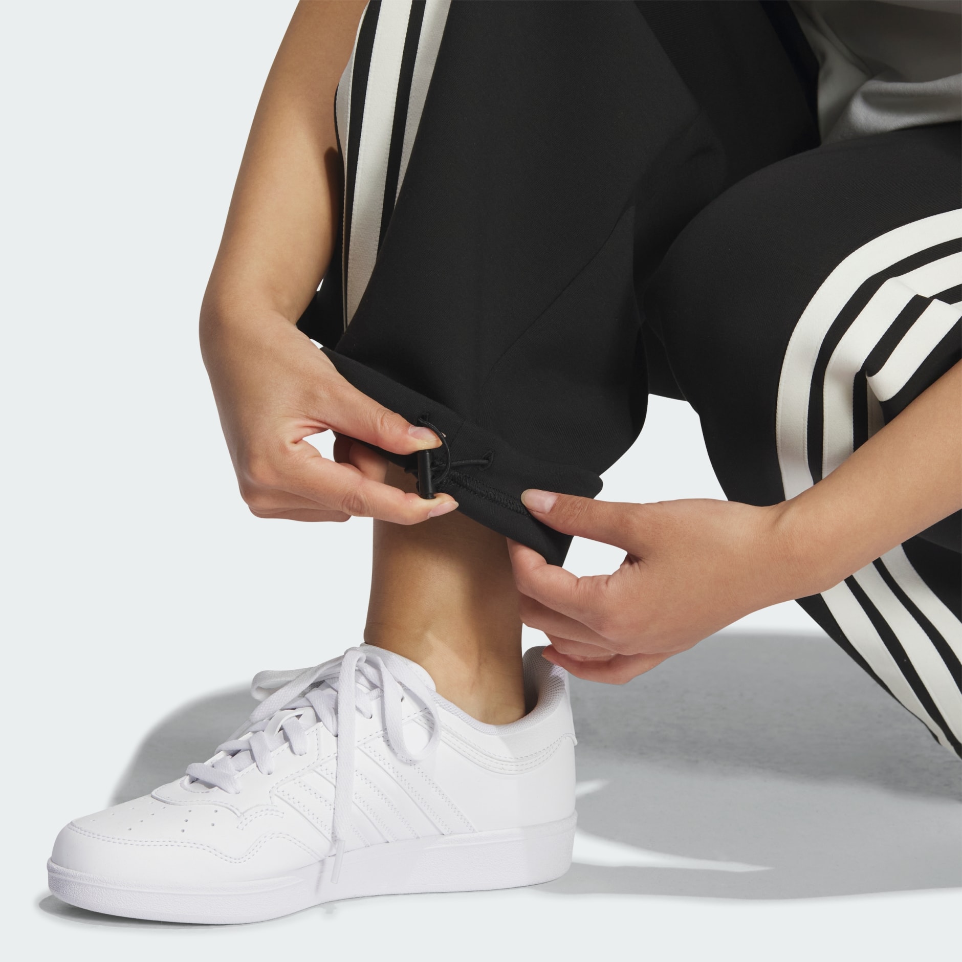 WOMEN STORY DOUBLE KNIT BANANA PANT