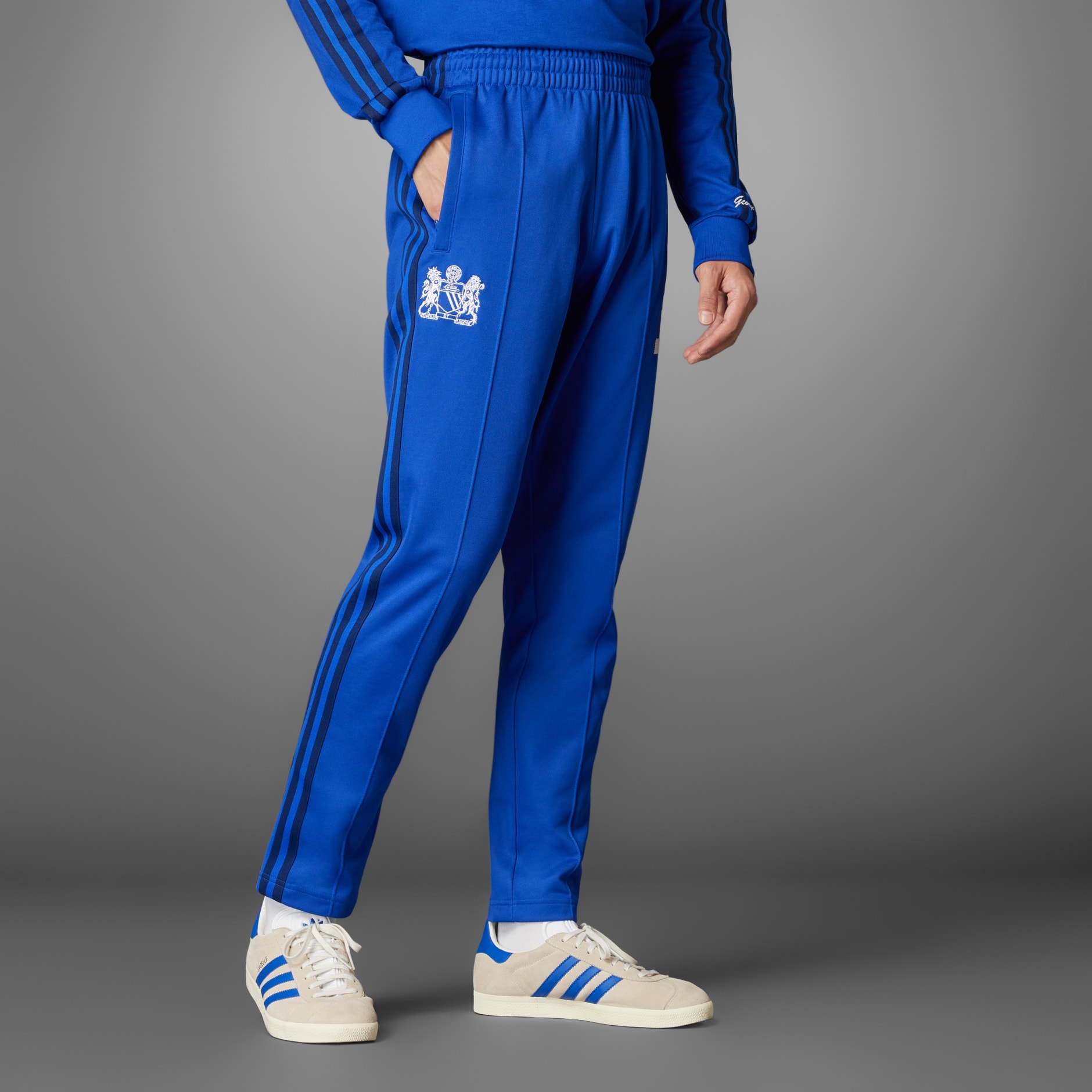 Clothing Manchester United George Best Track Pants Blue adidas South Africa