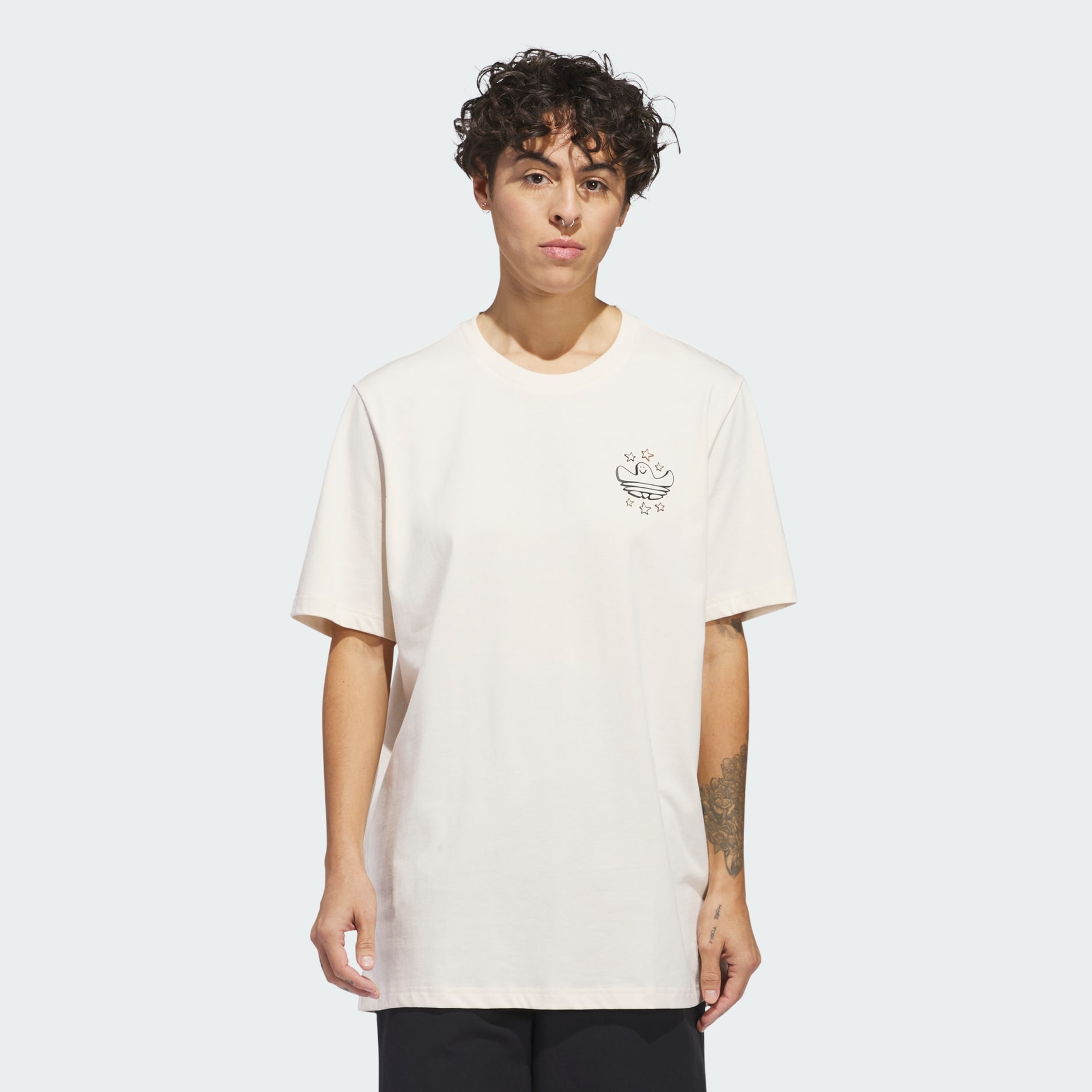 adidas Shmoofoil All Star Short Sleeve Tee - White | adidas TZ