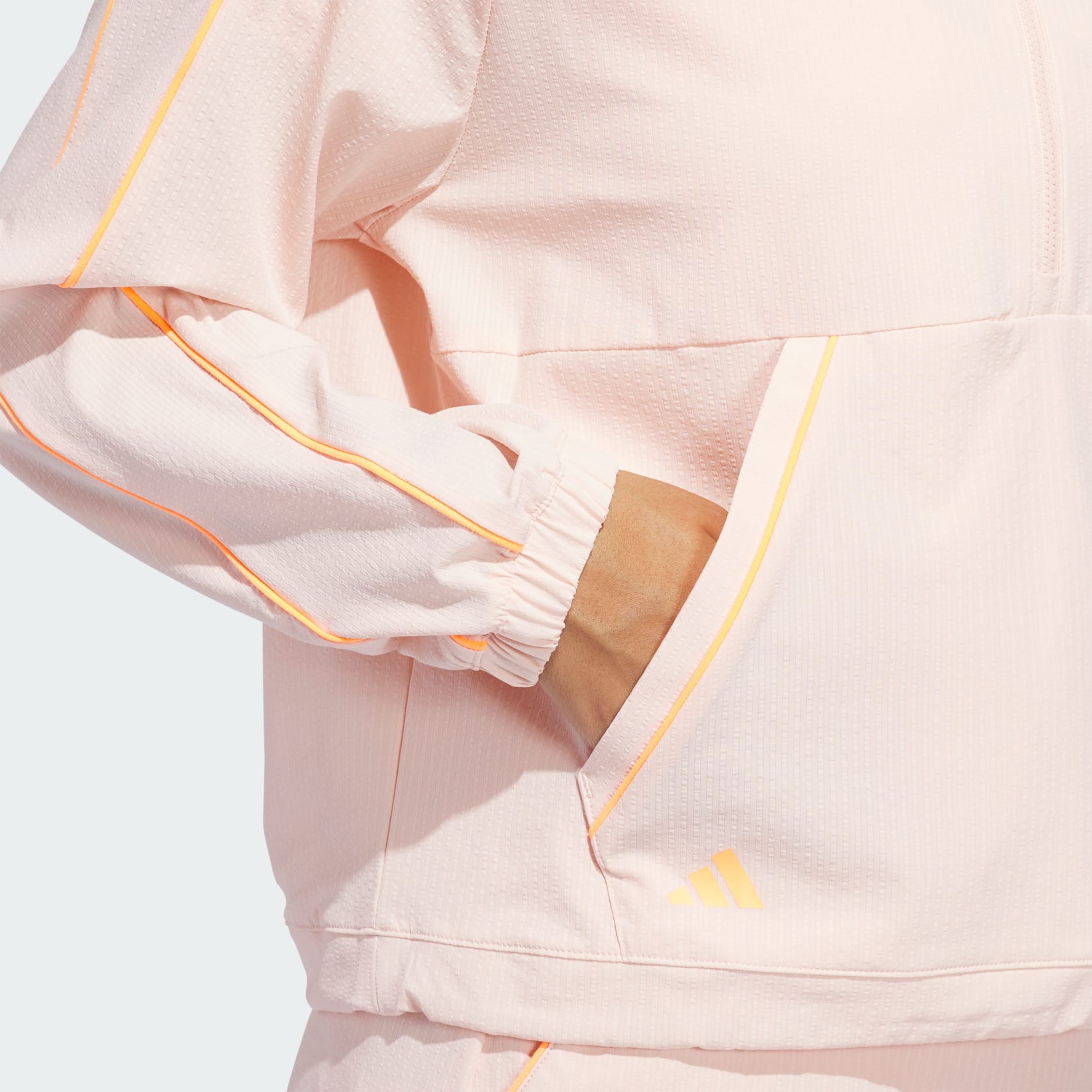 JAKNA ULTIMATE365 SEERSUCKER QUARTER-ZIP