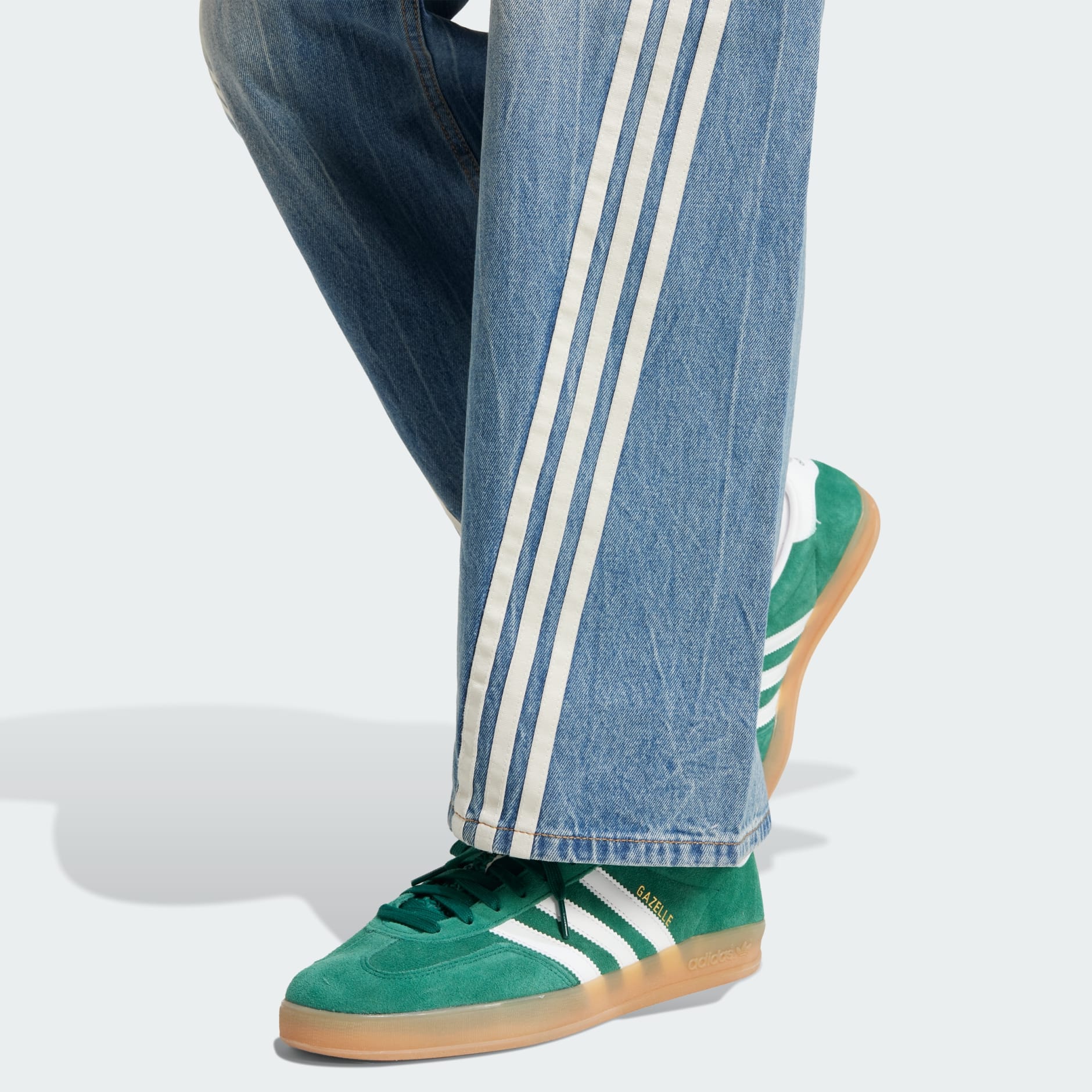 Adilenium Season 3 Loose Fit Denim Pants - Blue | adidas