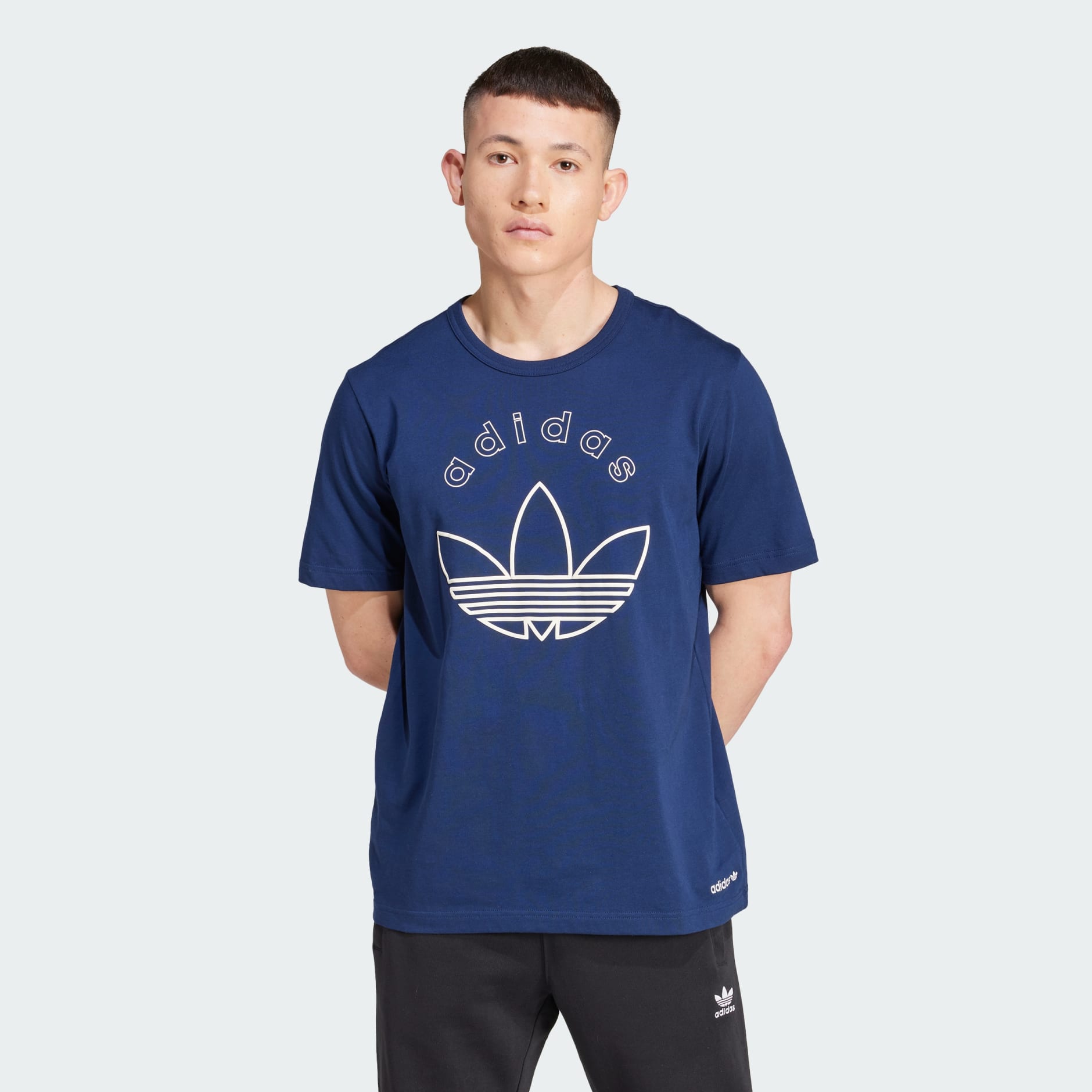 Men s Clothing Graphic Tee Blue adidas Saudi Arabia