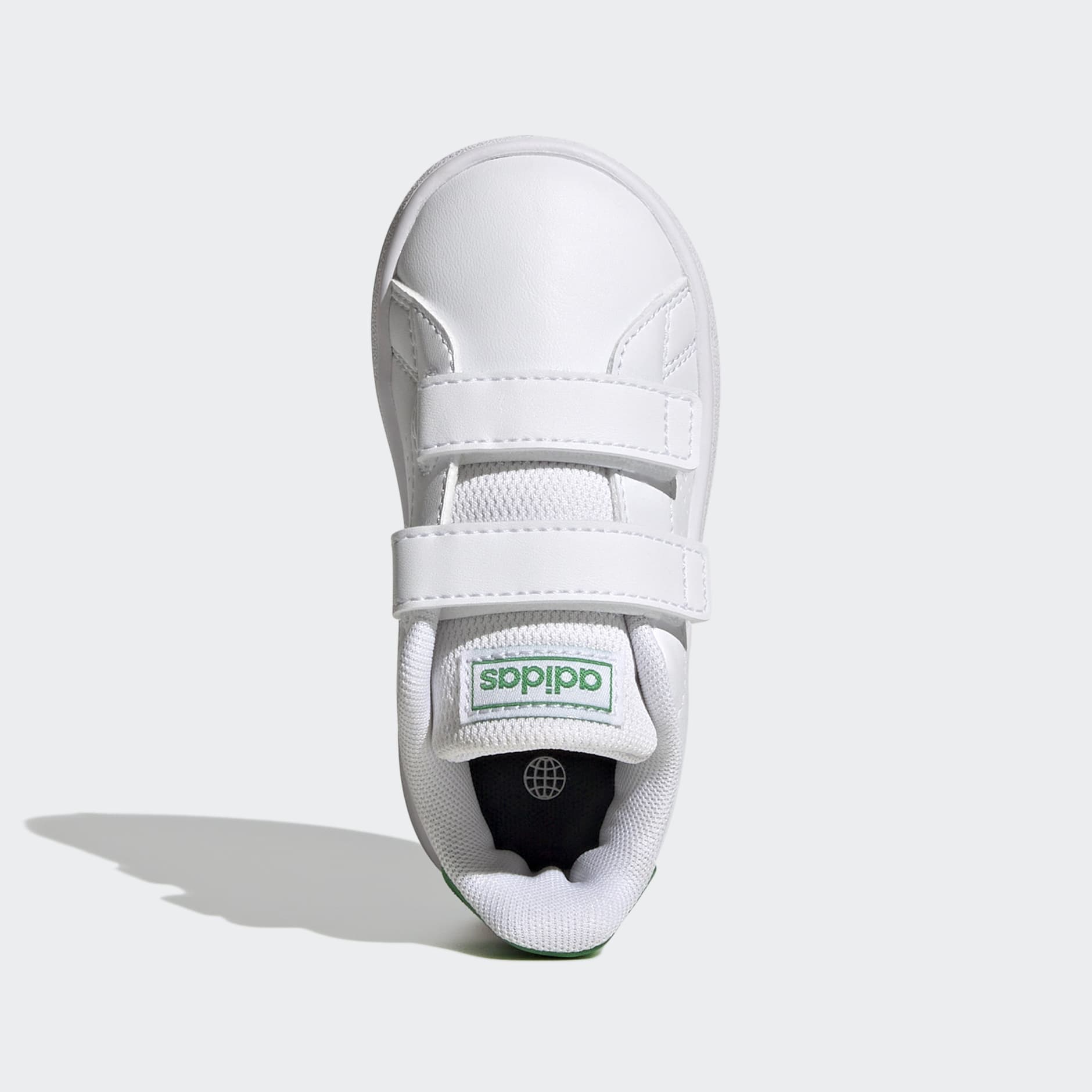Court Advantage Shoes adidas LK - Lifestyle | Hook-and-Loop White Two adidas