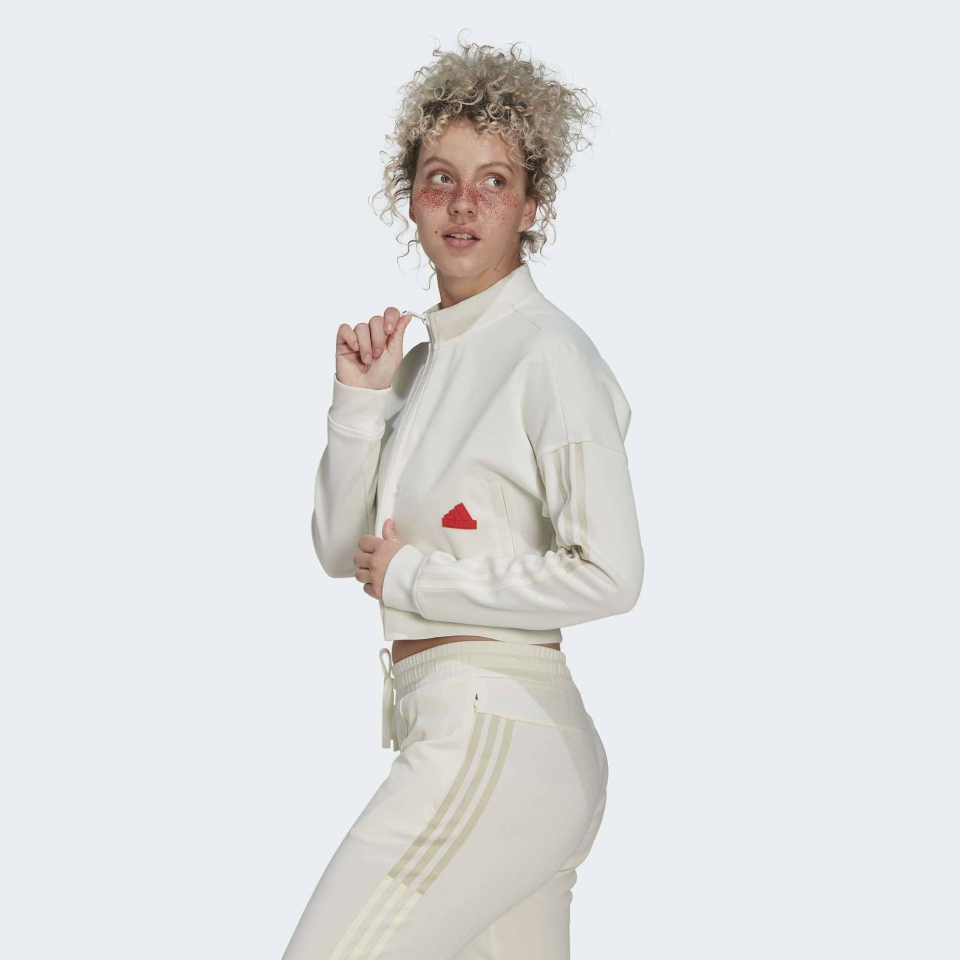 Cropped Track Top