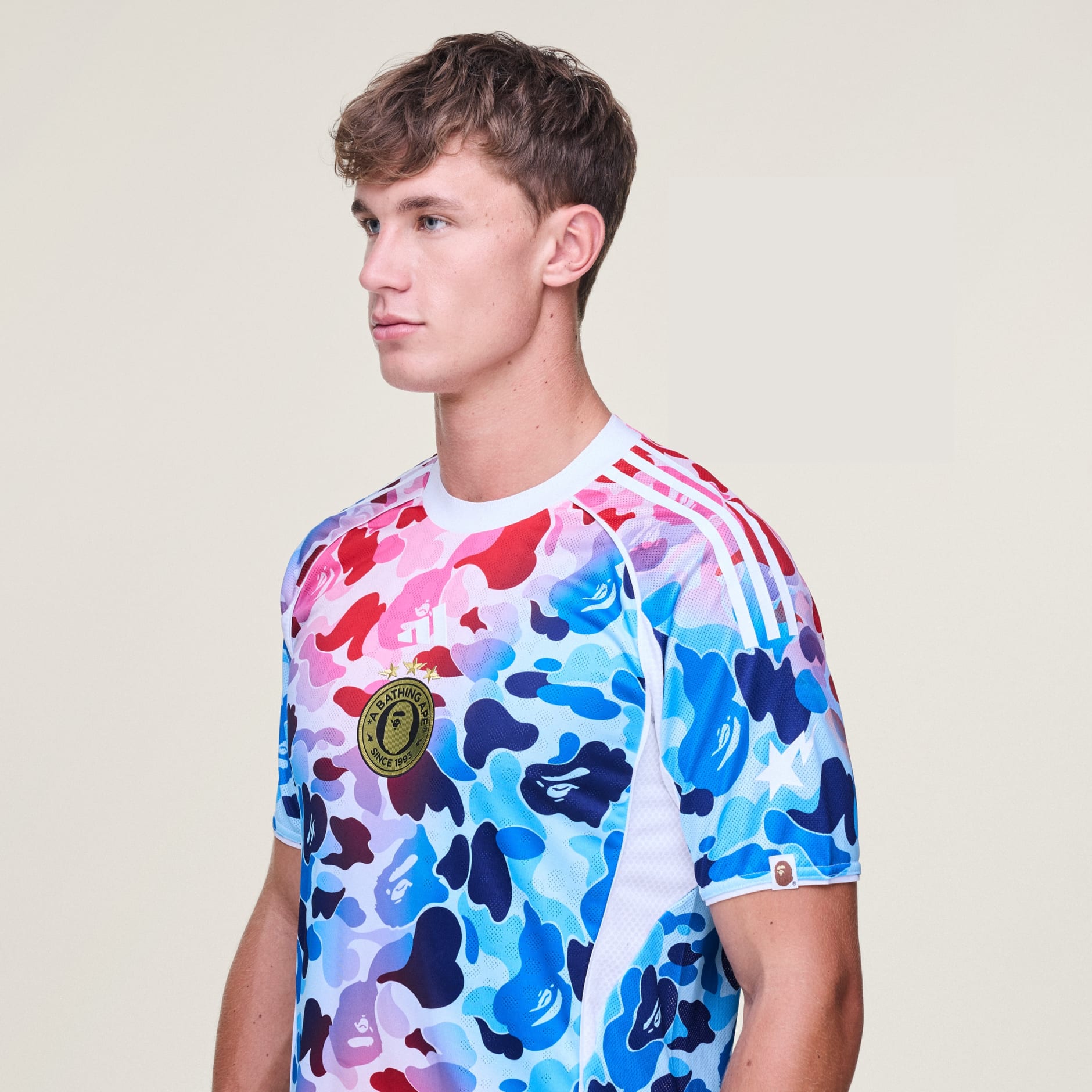 【XS】BAPE X ADIDAS FB JERSEY TOP BAPE x adidas FB Jersey KB2202 | OVERKILL