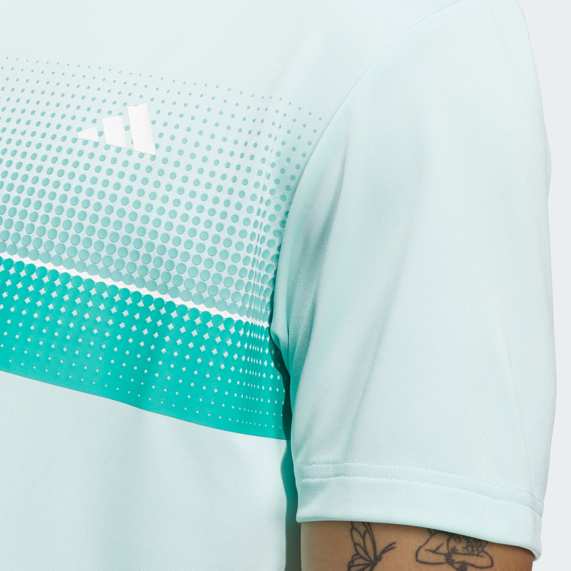 Performance Allover Print Polo Shirt