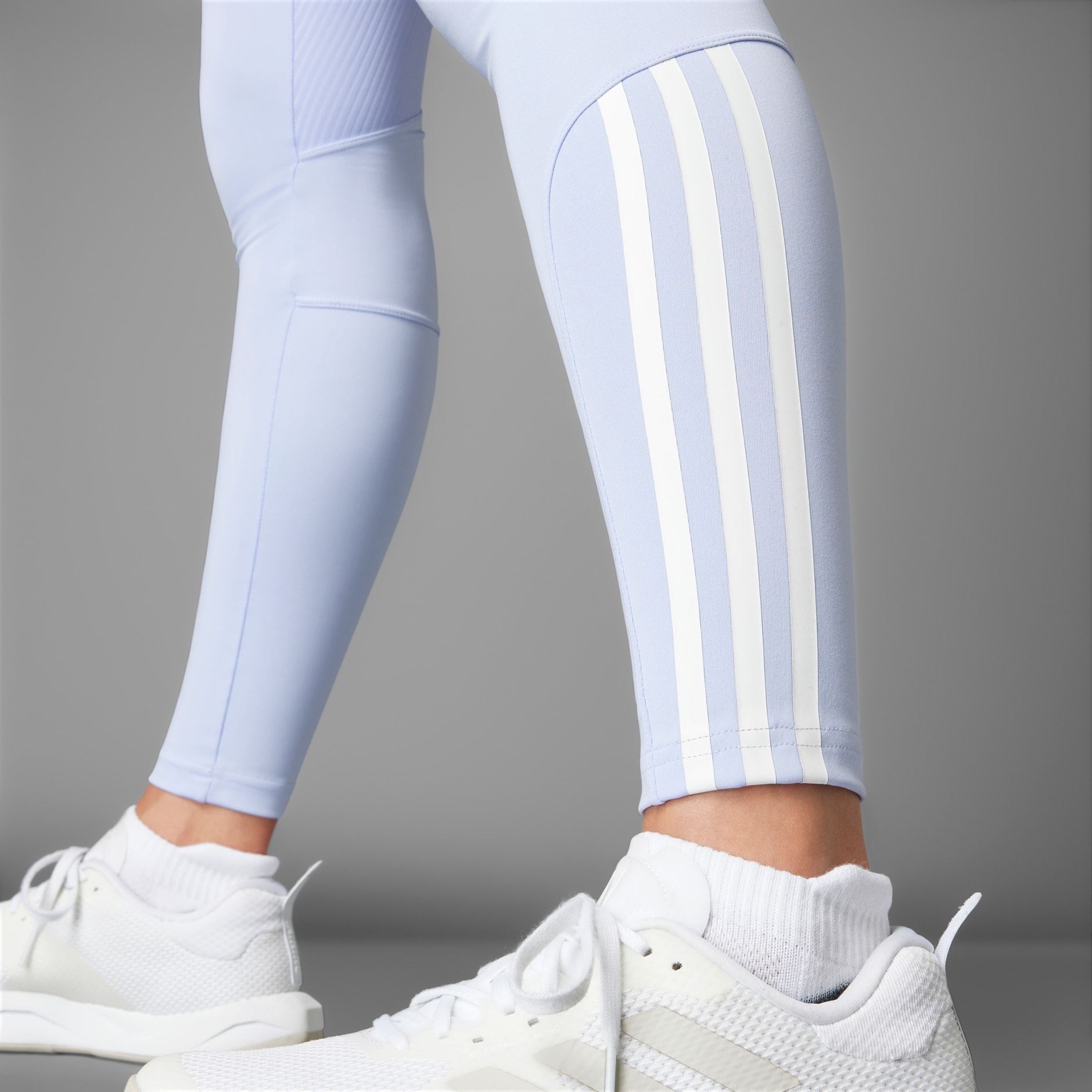 Hyperglam Full-Length Ribbed Leggings